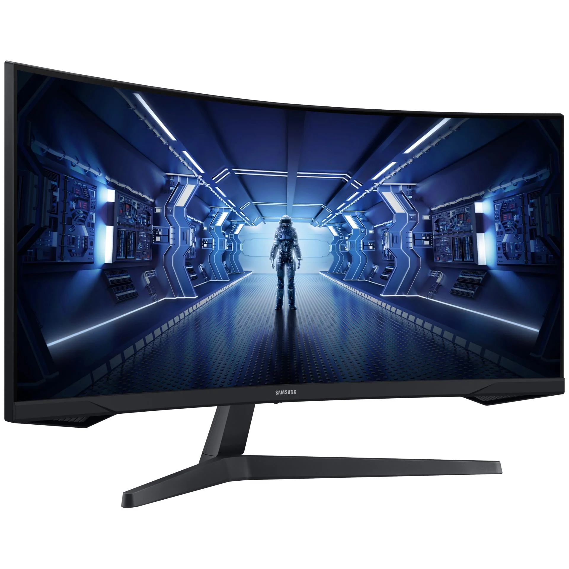 Samsung Odyssey G55T 34" WQHD Curved QHD Gaming Monitor - Image 3