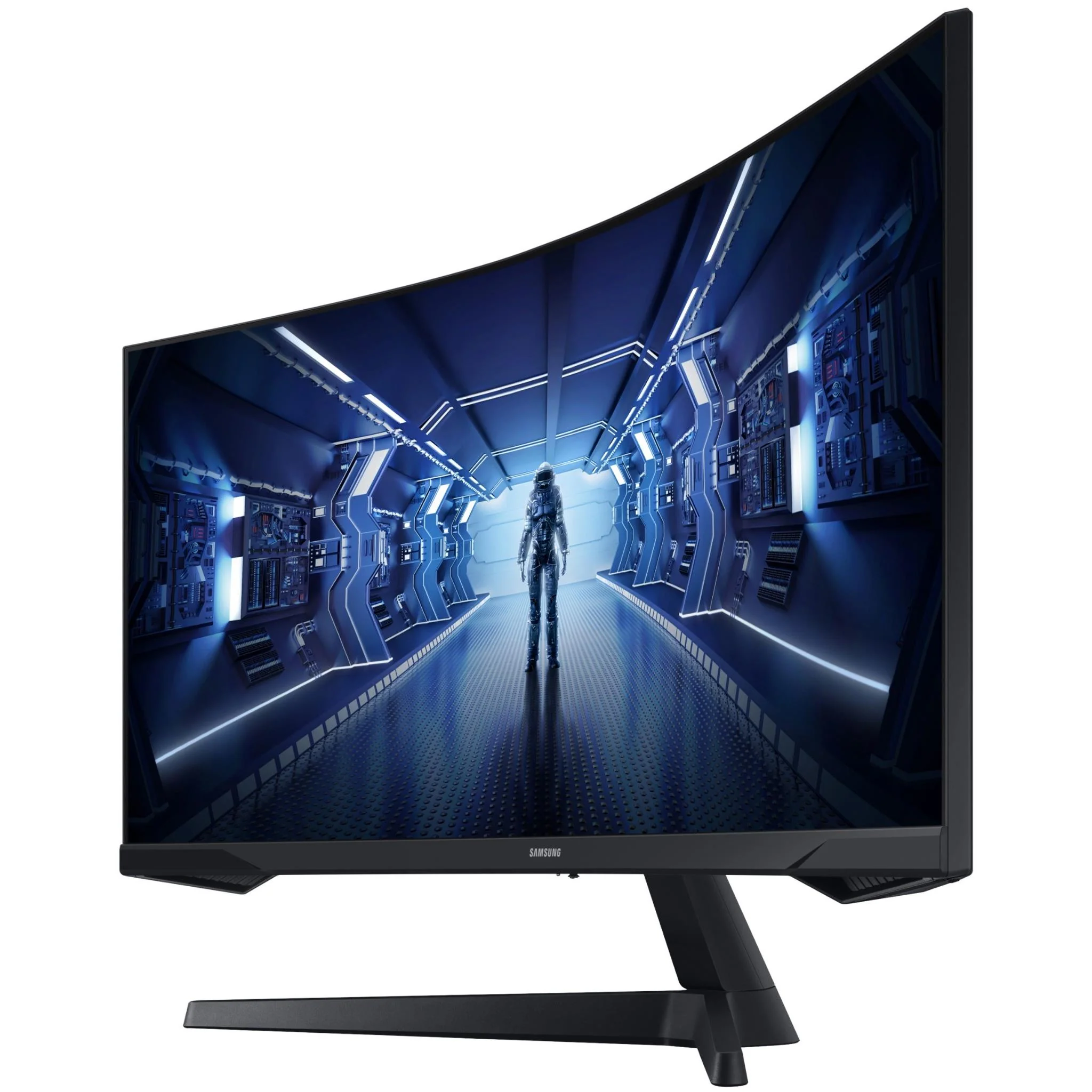 Samsung Odyssey G55T 34" WQHD Curved QHD Gaming Monitor - Image 5