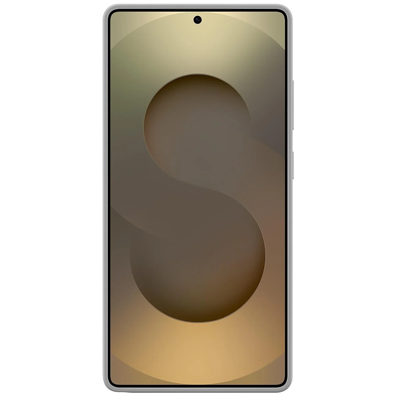 Samsung Silicone Case for Galaxy S25 Ultra (Grey) - Image 3