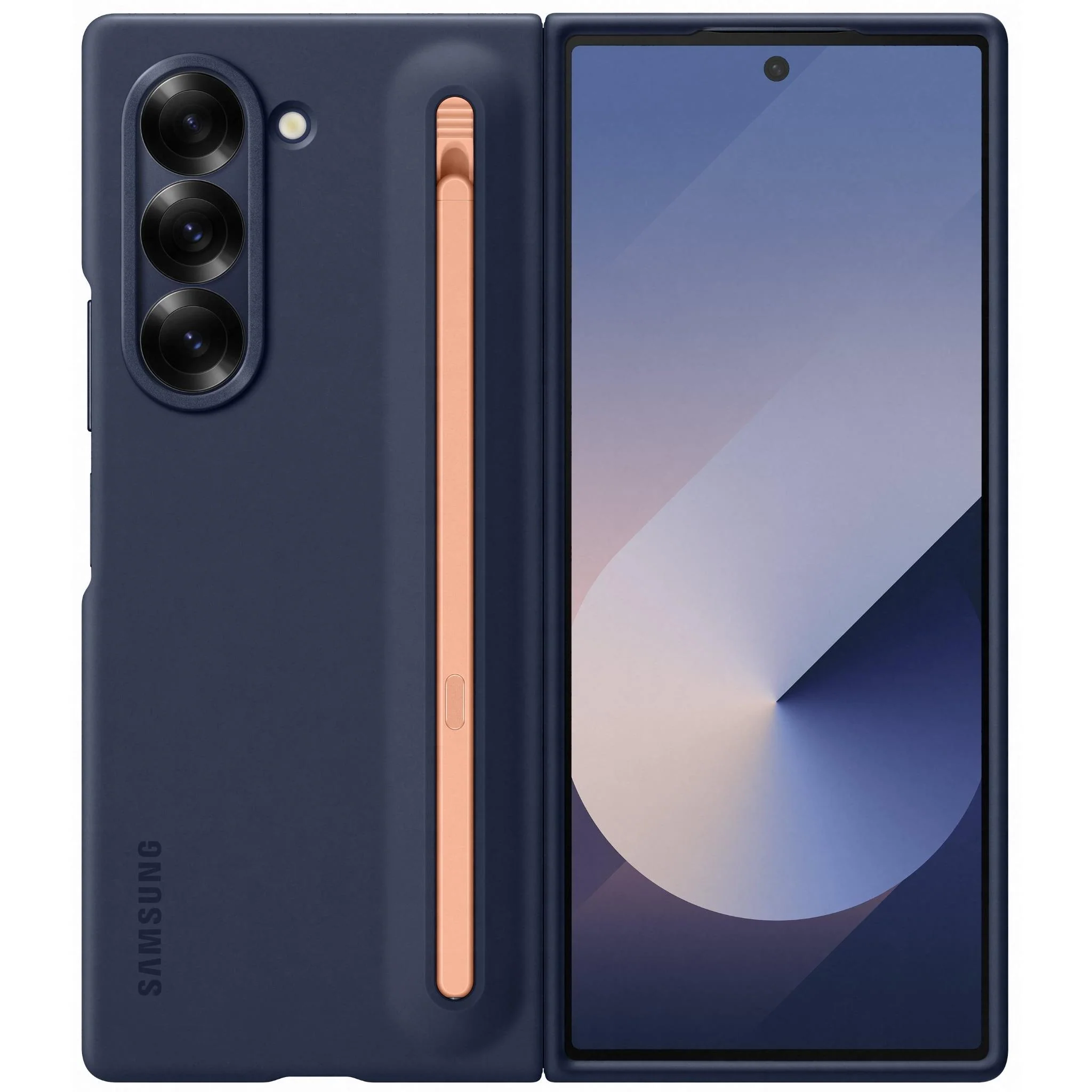 Samsung Slim S Pen Case for Galaxy Z Fold6 (Navy) - Image 3