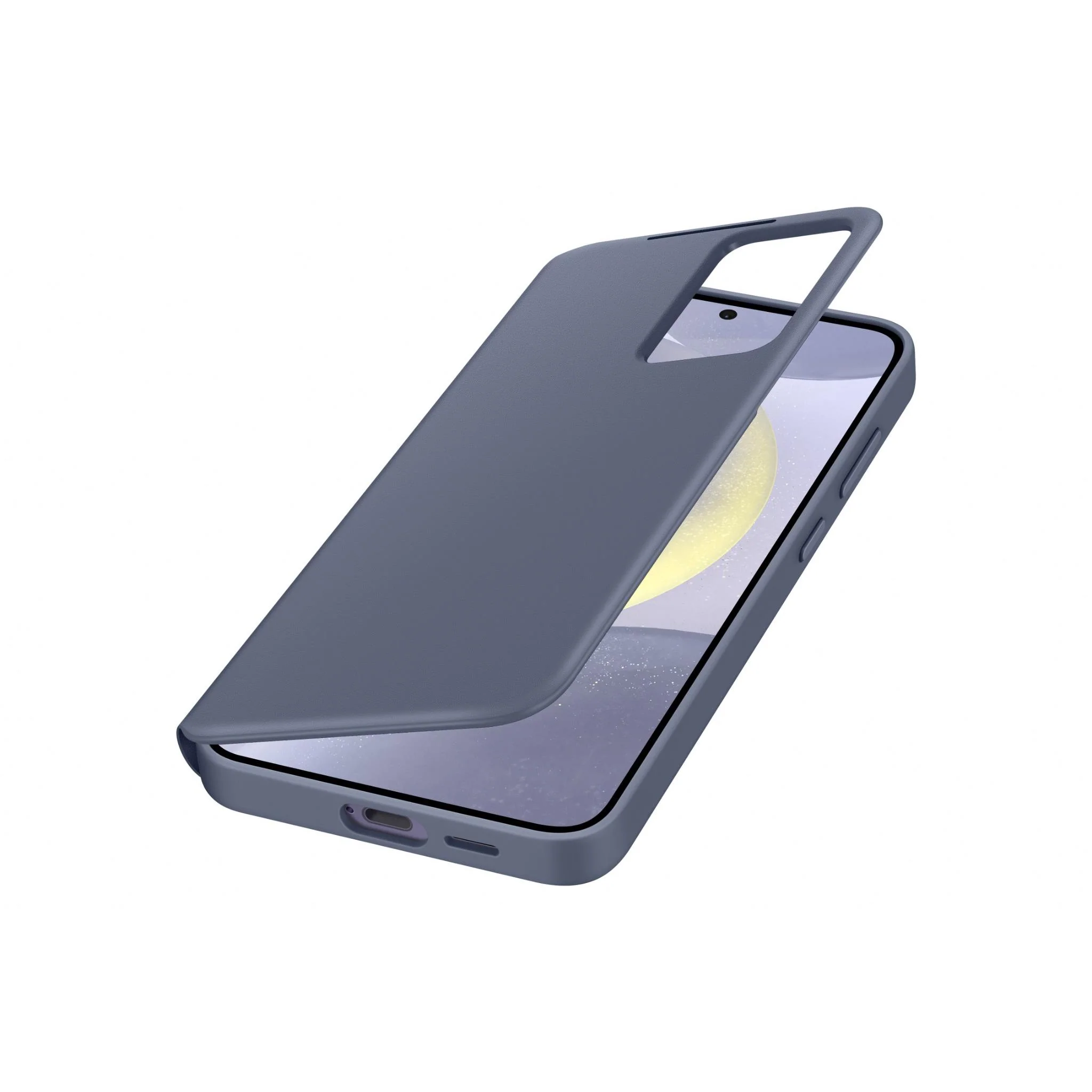Samsung Smart View Wallet Case for Galaxy S24+ (Violet) - Image 3