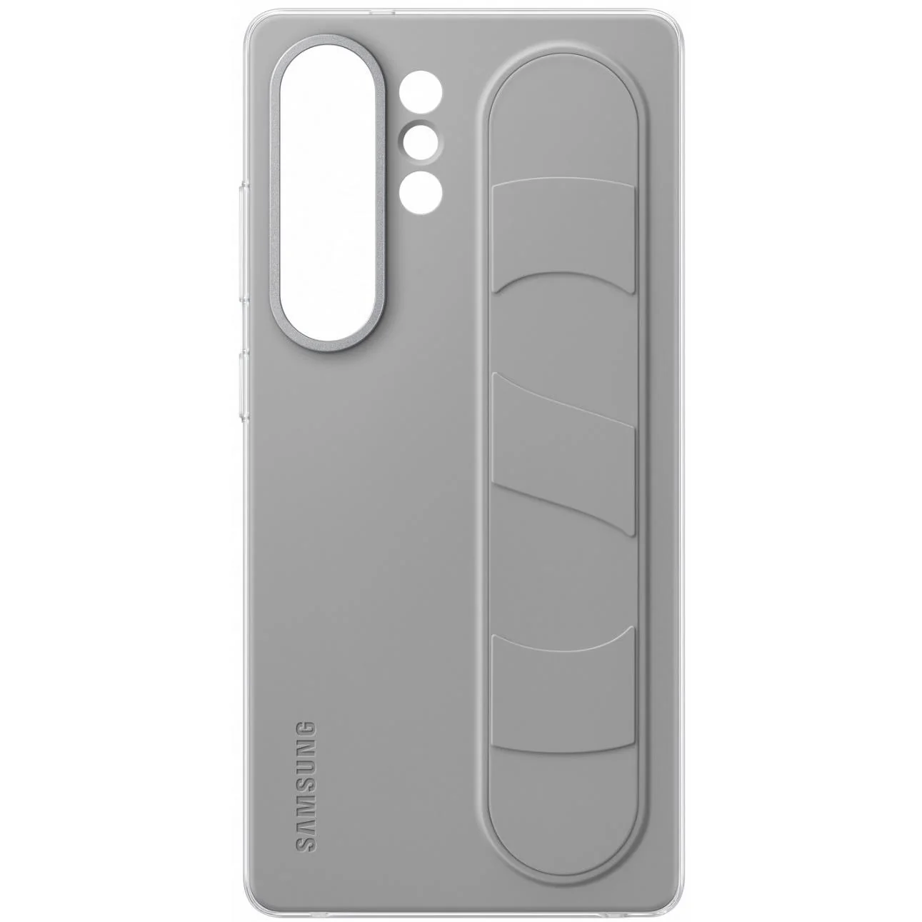 Samsung Standing Grip Case for Galaxy S25 Ultra (Grey) - Image 3