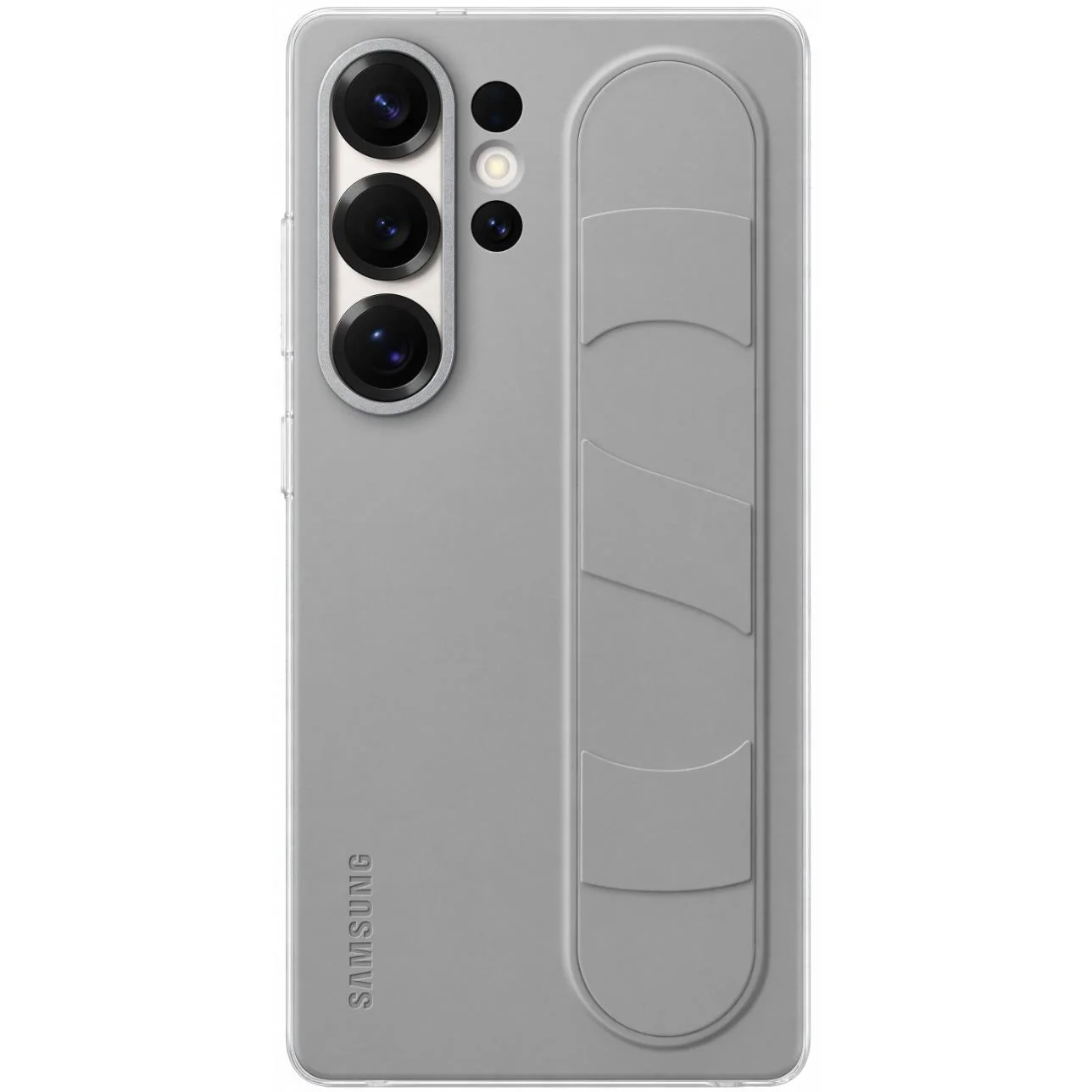 Samsung Standing Grip Case for Galaxy S25 Ultra (Grey) - Image 4