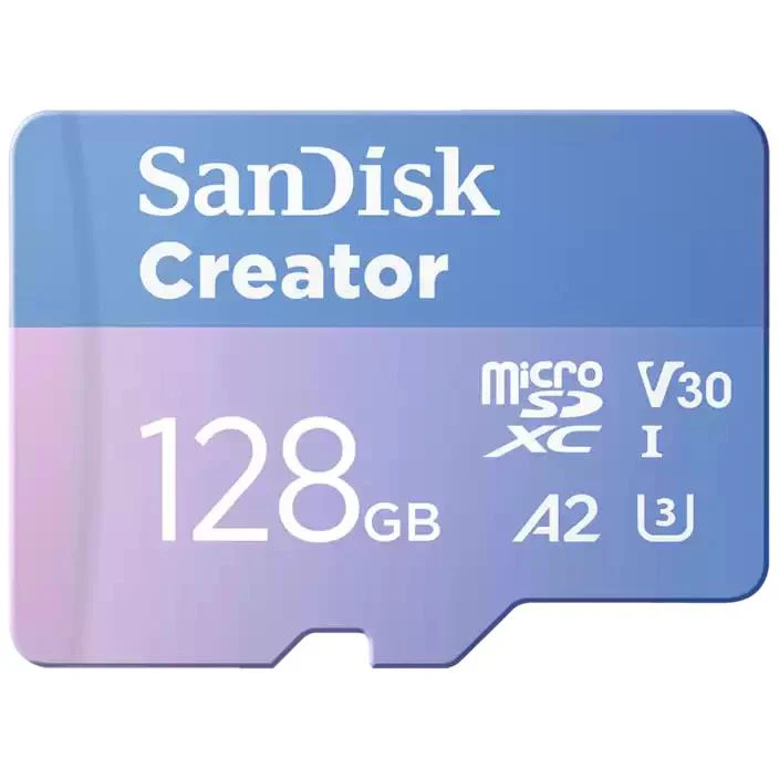 SanDisk Creator Micro SDXC UHS-I Card (128GB)