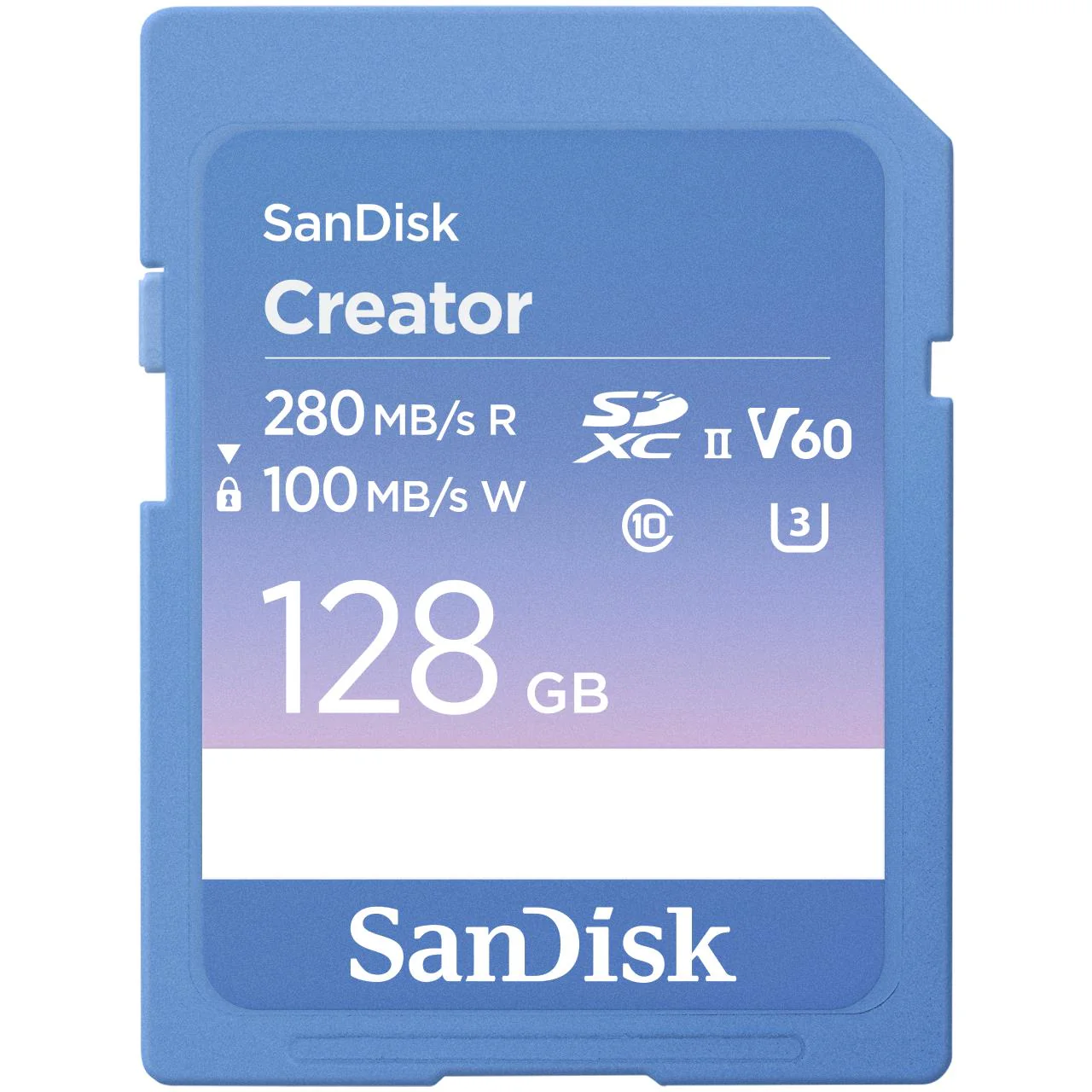 SanDisk Creator SDXC UHS-II Card (128GB) - Image 2
