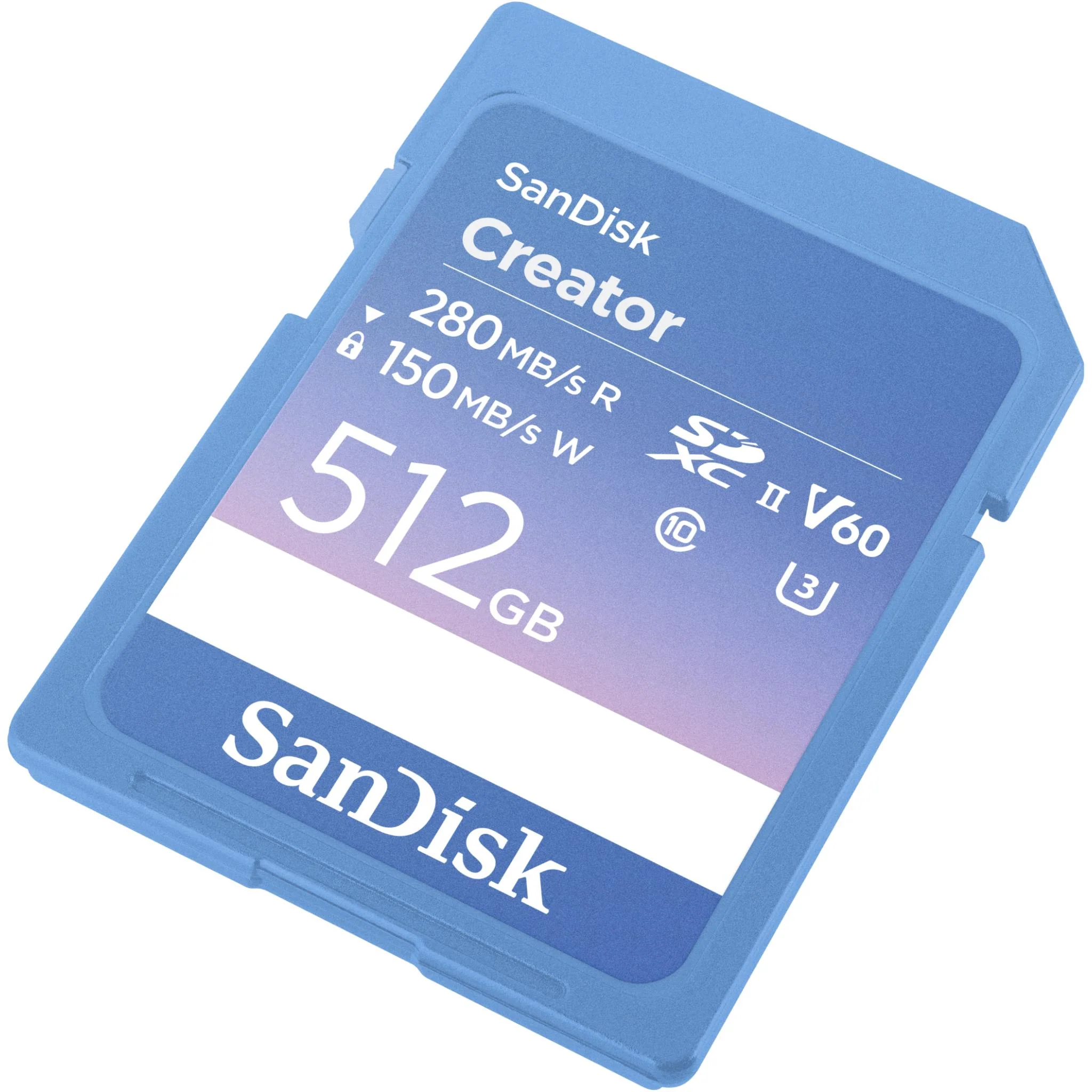 SanDisk Creator SDXC UHS-II Card (512GB)
