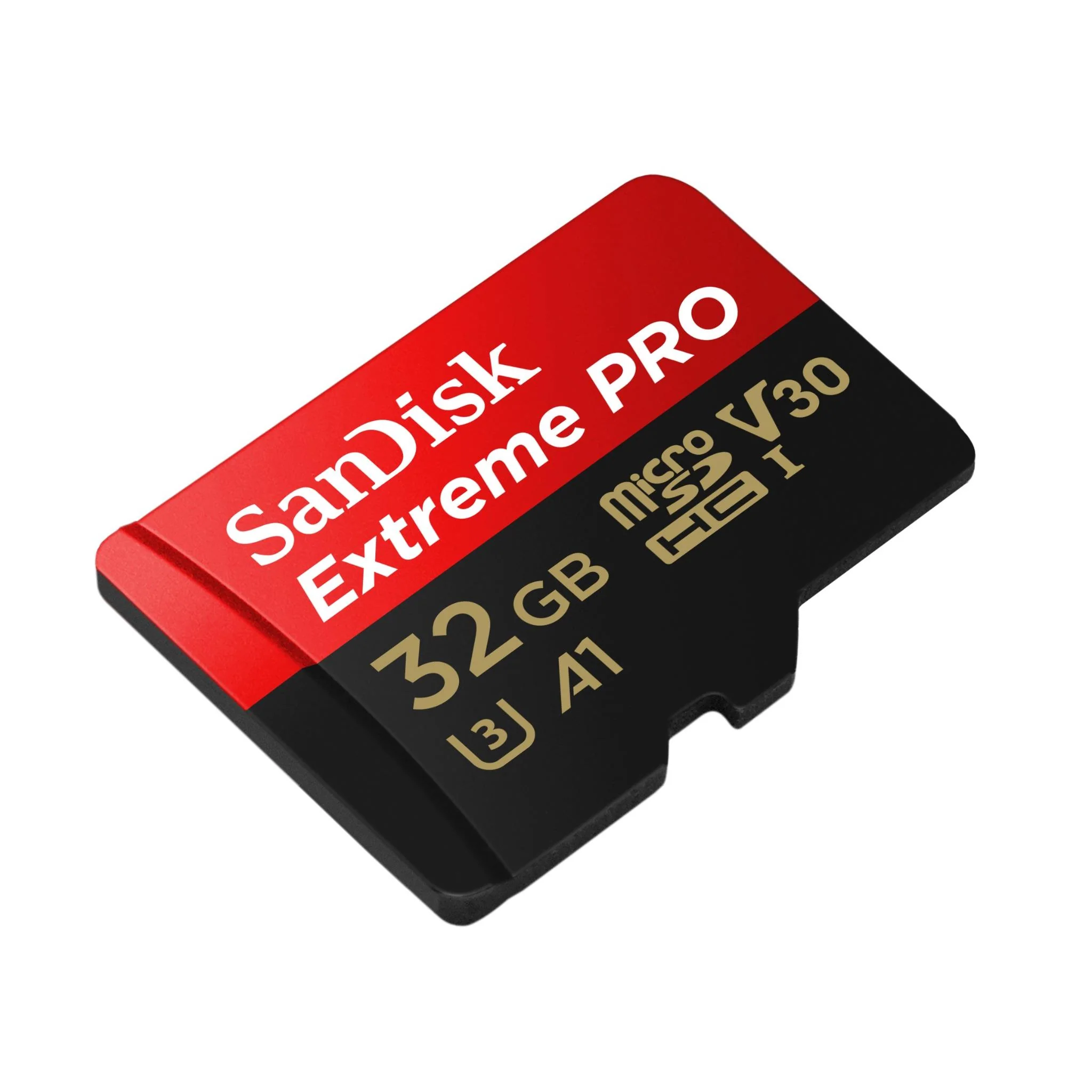 SanDisk Extreme Pro MicroSDHC UHS-I Card with Adapter (32GB) - Image 2