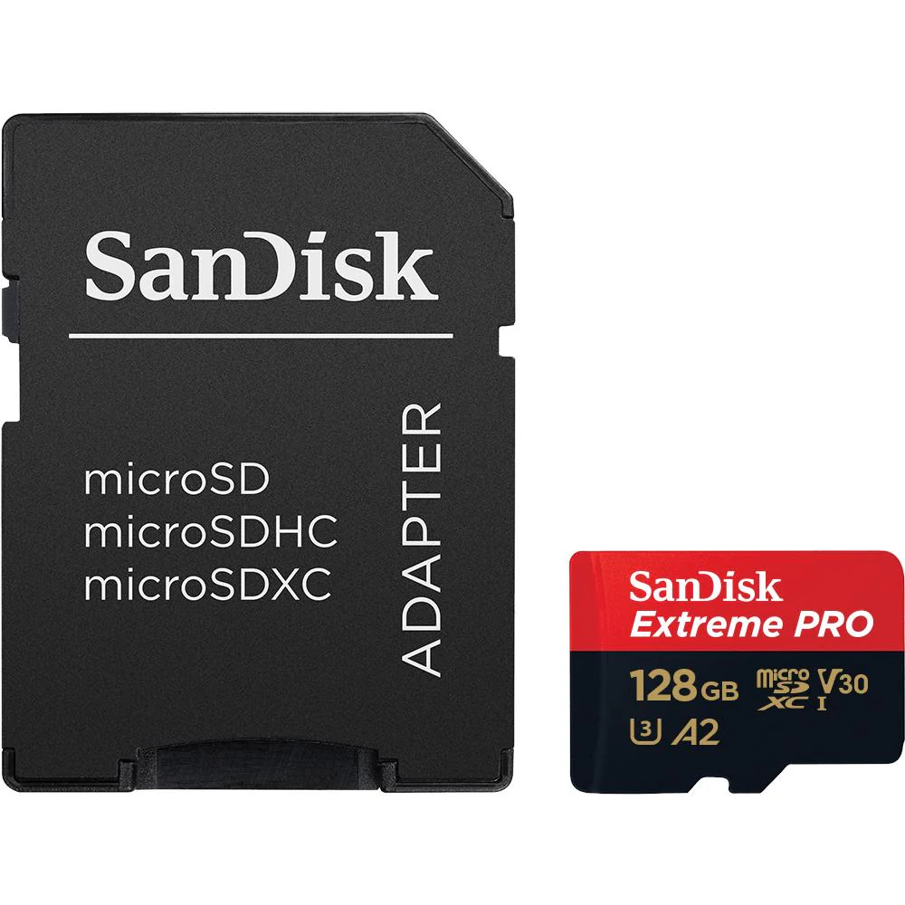 SanDisk Extreme Pro MicroSDXC UHS-I Card with Adapter (128GB) - Image 3