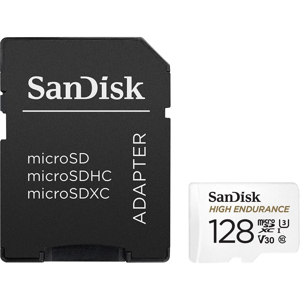 SanDisk High Endurance MicroSDXC 128GB Memory Card - Image 2