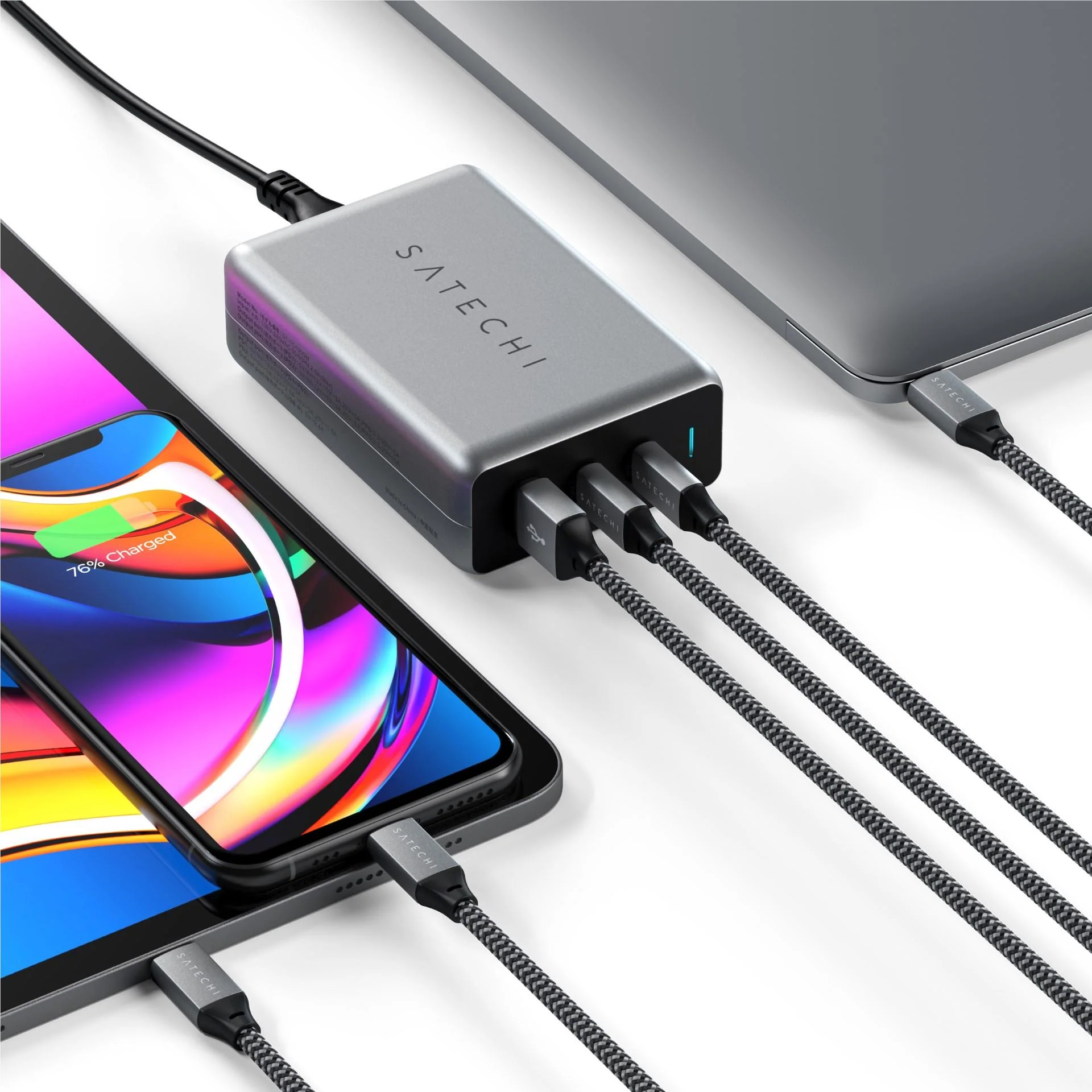 Satechi 100W USB-C PD Compact GaN Charger - Image 5