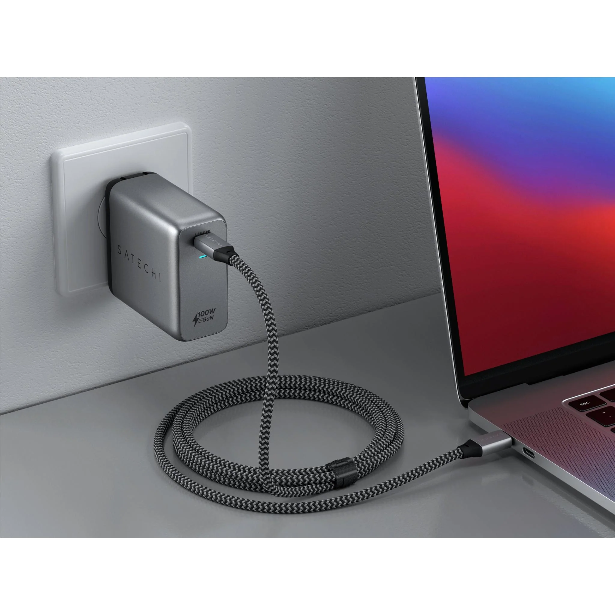 Satechi 100W USB-C PD GaN Wall Charger - Image 3