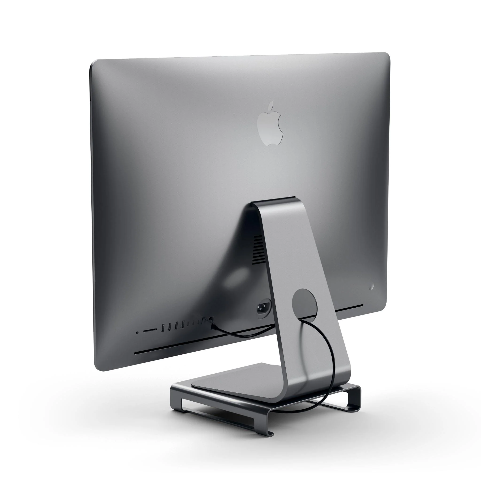 Satechi Aluminium Monitor Stand Hub for iMac (Space Grey) - Image 8