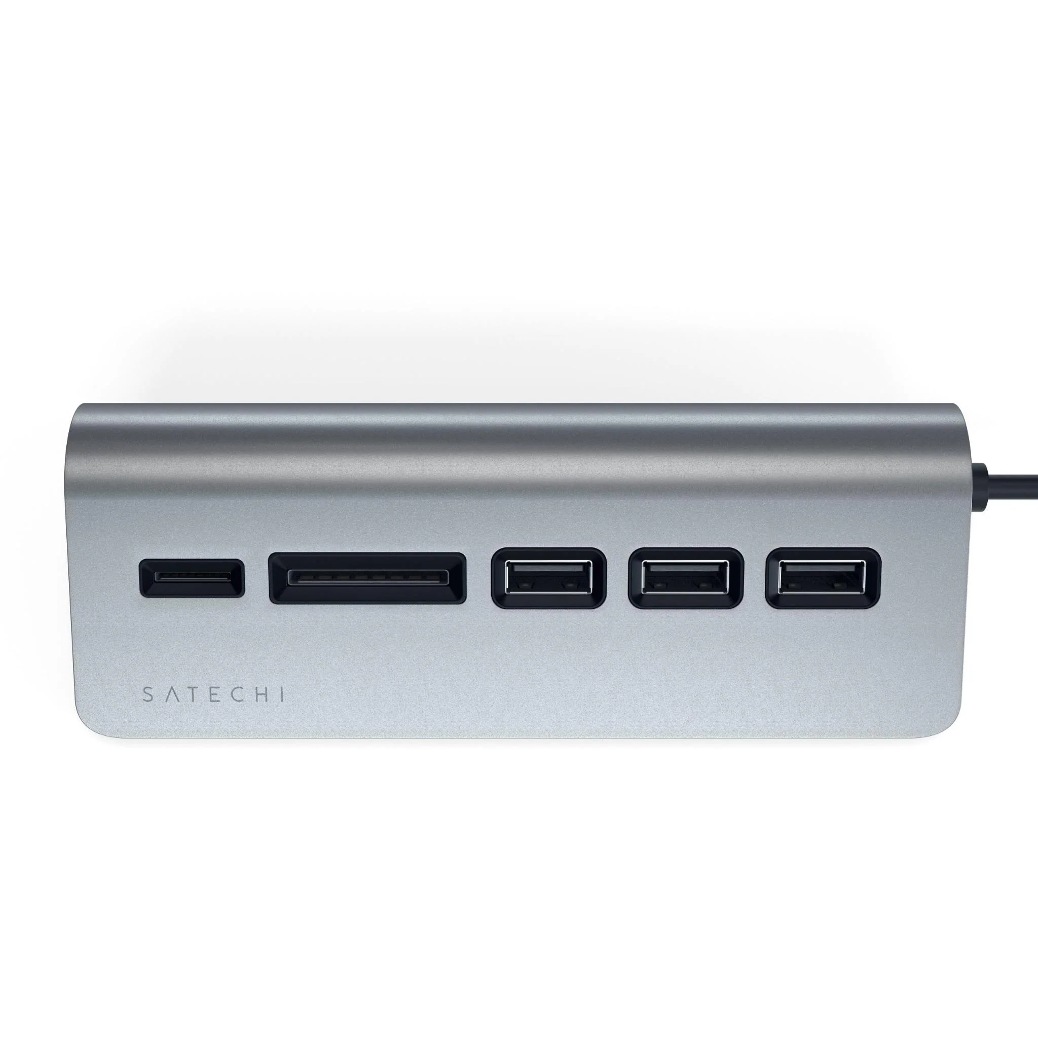 Satechi USB-C Combo Hub for Desktop (Space Grey) - Image 2