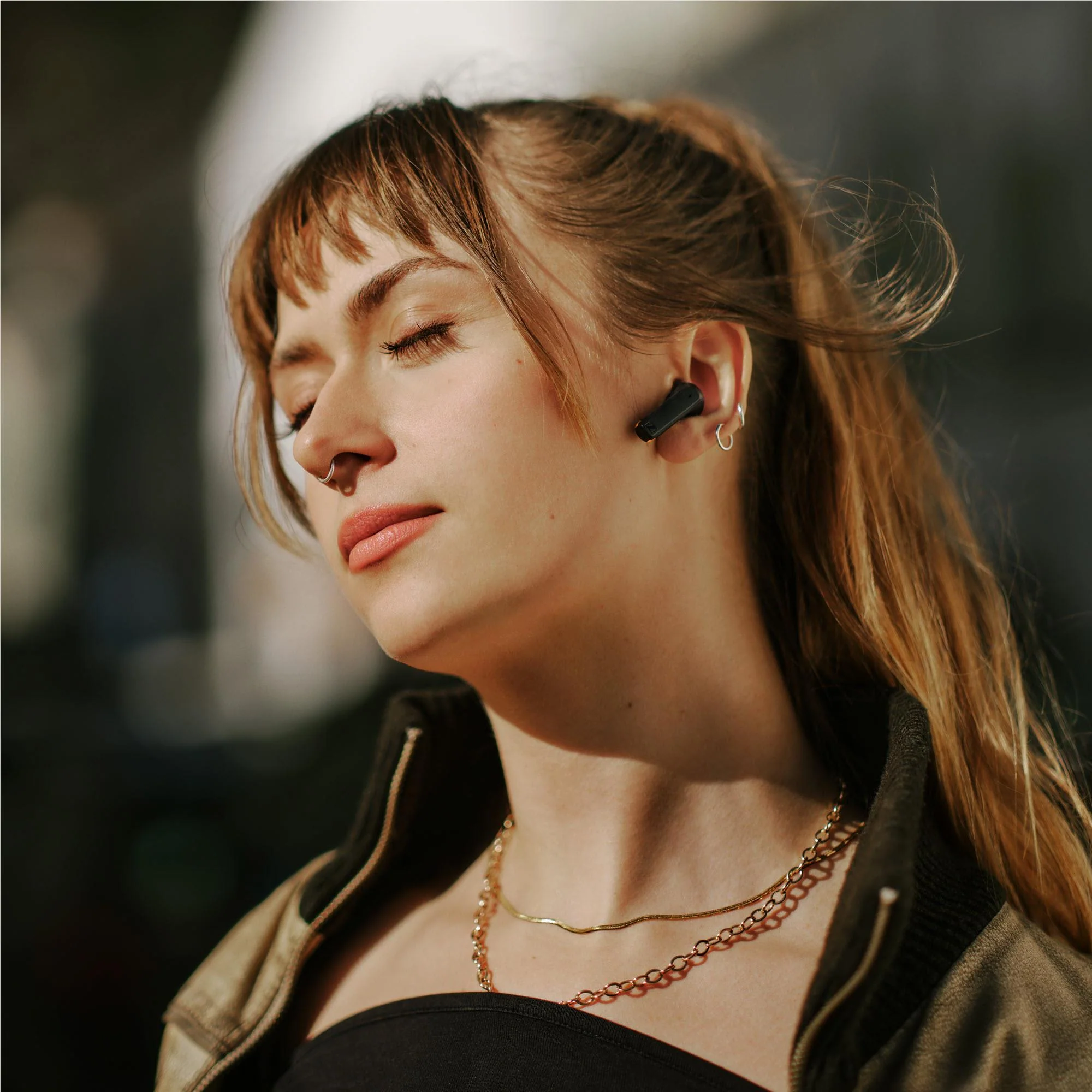 Sennheiser Accentum Open True Wireless In-Ear Headphones (Black) - Image 12