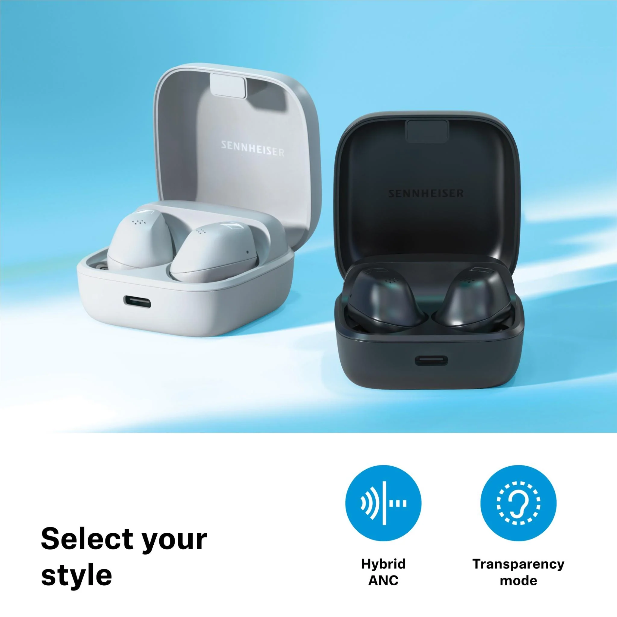 Sennheiser ACCENTUM True Wireless ANC In-Ear Headphones (White) - Image 10