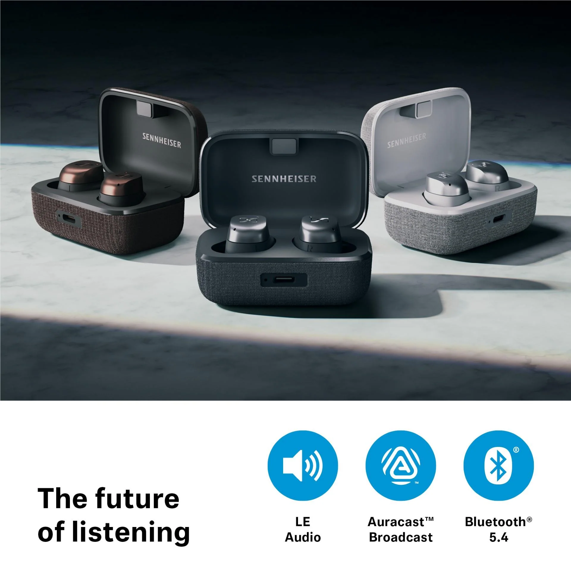 Sennheiser Momentum True Wireless 4 In-Ear Headphones (Black Copper) - Image 5