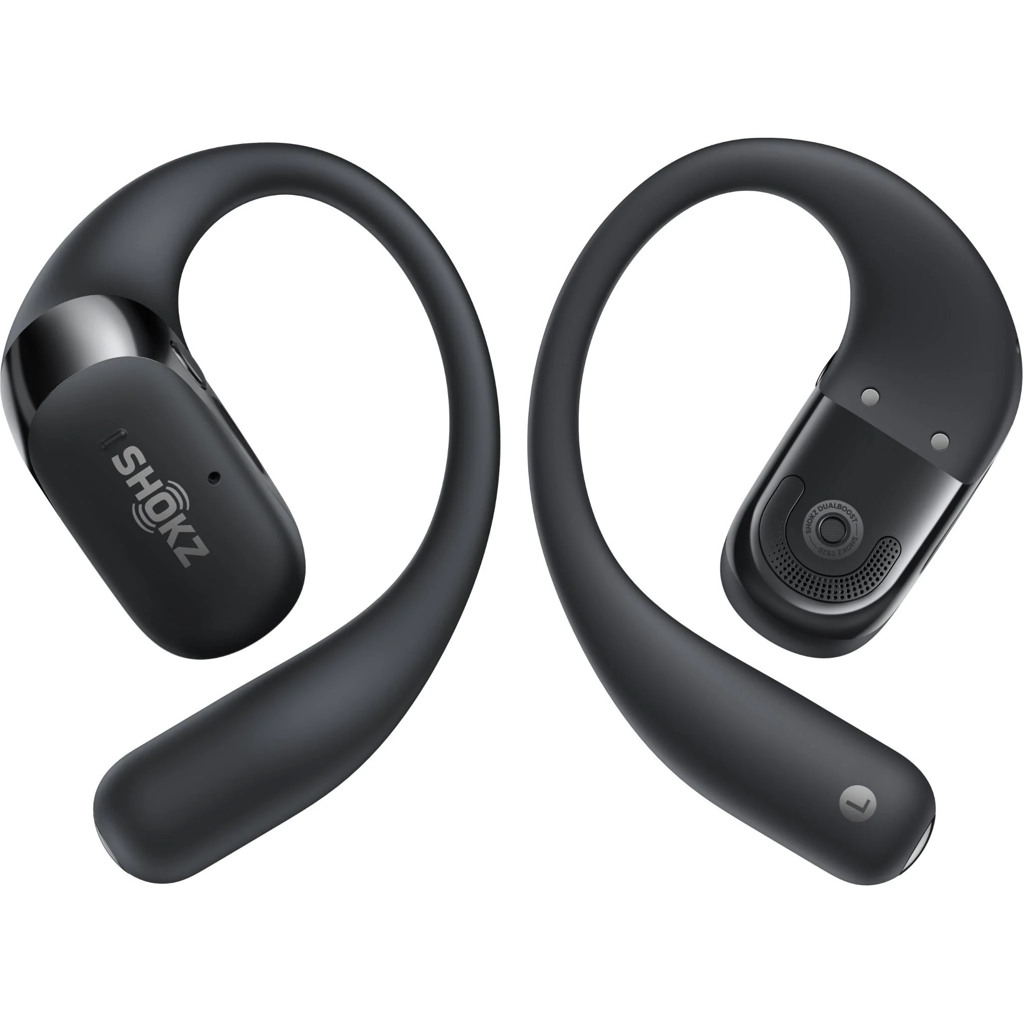 Shokz OpenFit 2+ Open-Ear TWS Earbuds (Black) - Image 3