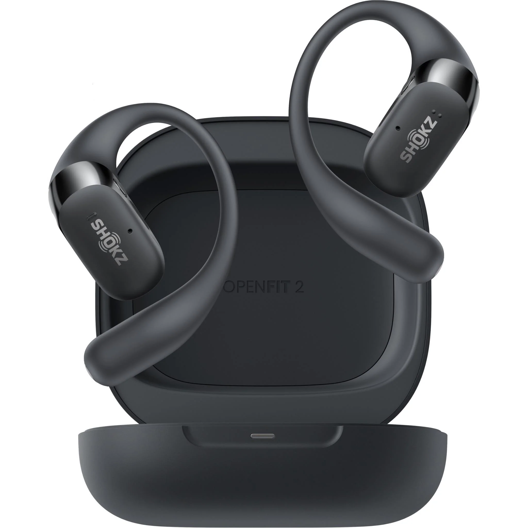 Shokz OpenFit 2+ Open-Ear TWS Earbuds (Black) - Image 6