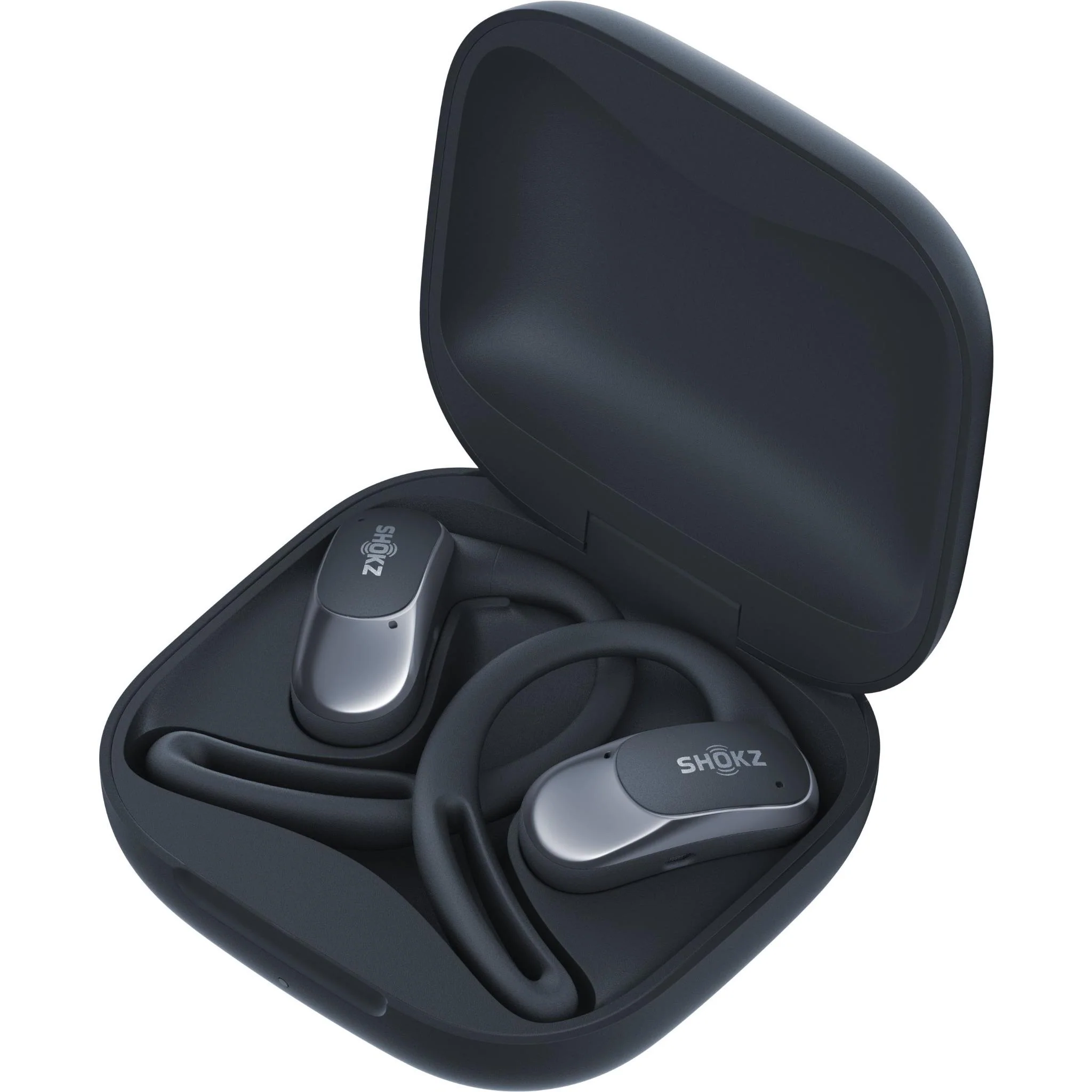 Shokz OpenFit Air Open-Ear Headphones (Black) - Image 4