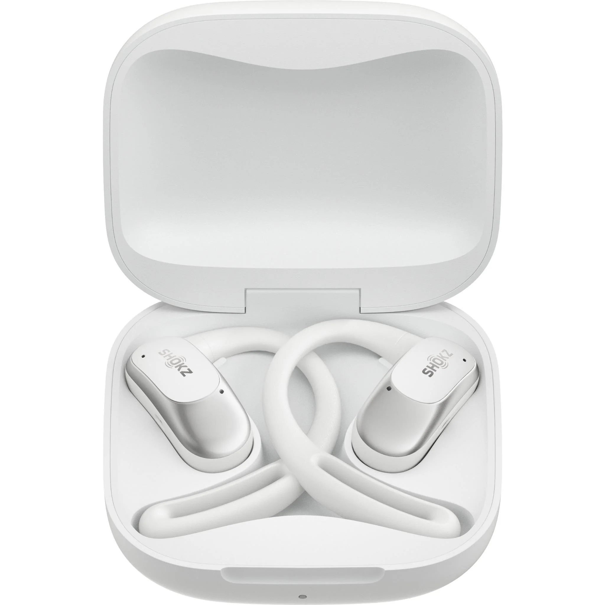 Shokz OpenFit Air Open-Ear Headphones (White) - Image 3