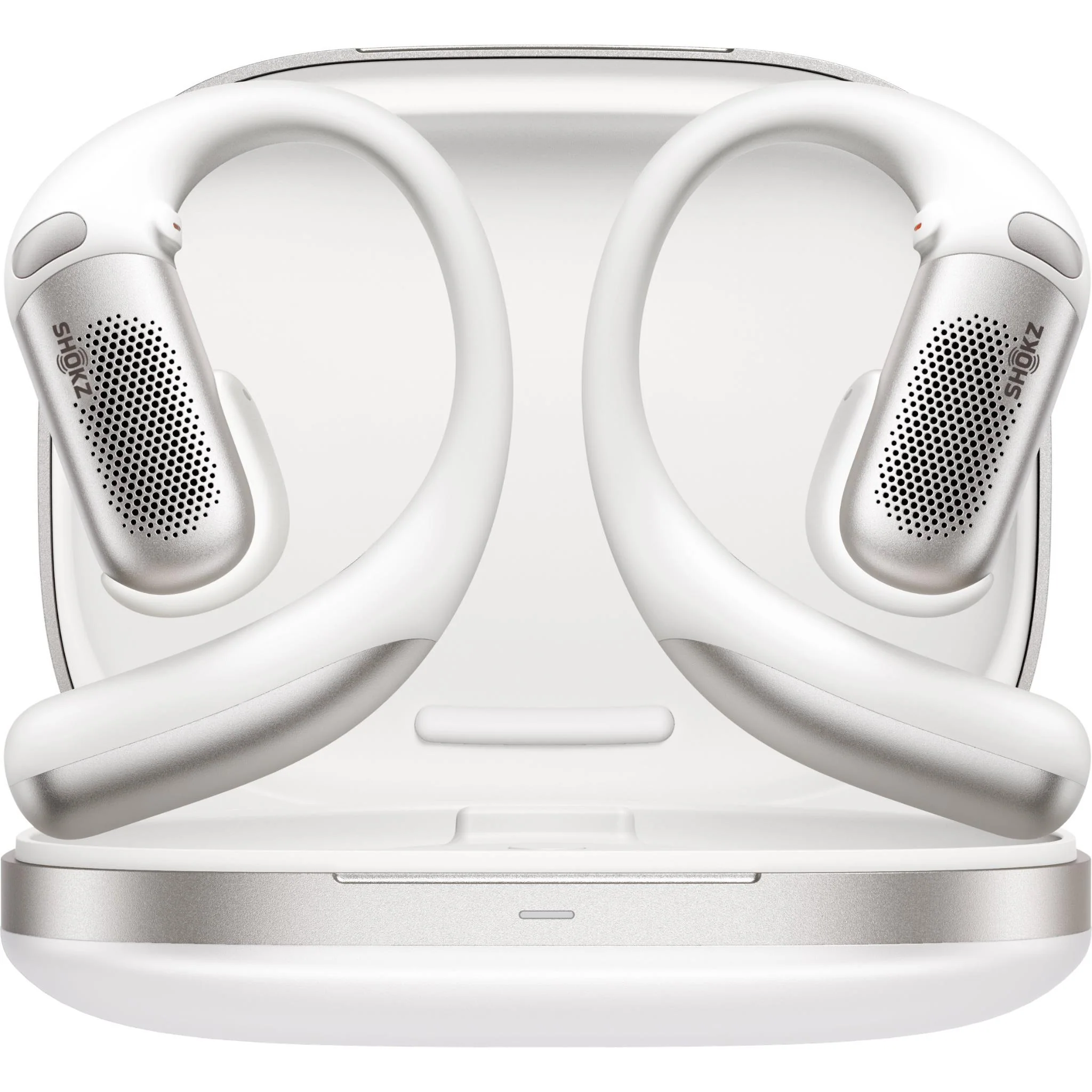 Shokz OpenFit Pro Wireless Open-Ear Headphones (White)