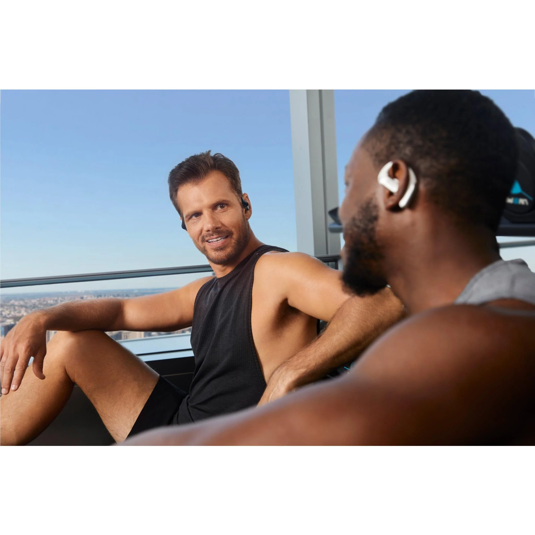 Shokz OpenFit Pro Wireless Open-Ear Headphones (White) - Image 3