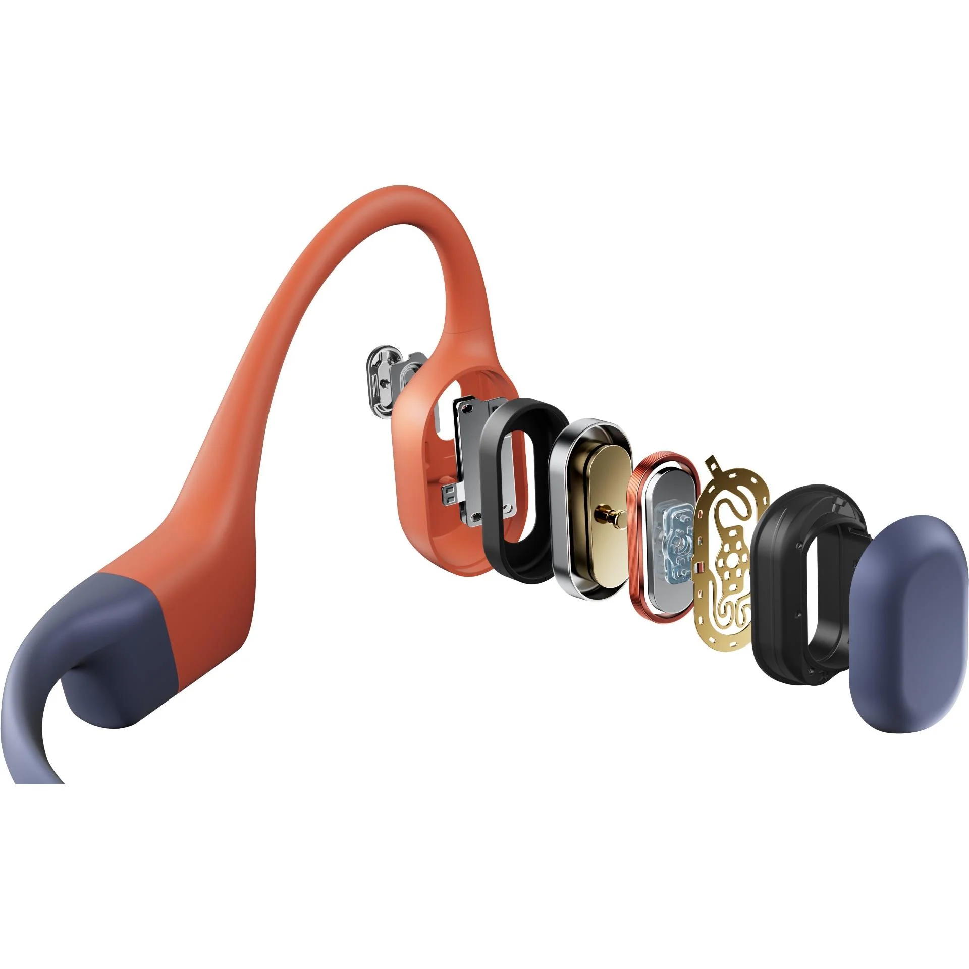 Shokz OpenSwim Pro Waterproof Bone Conduction Headphones (Red) - Image 7