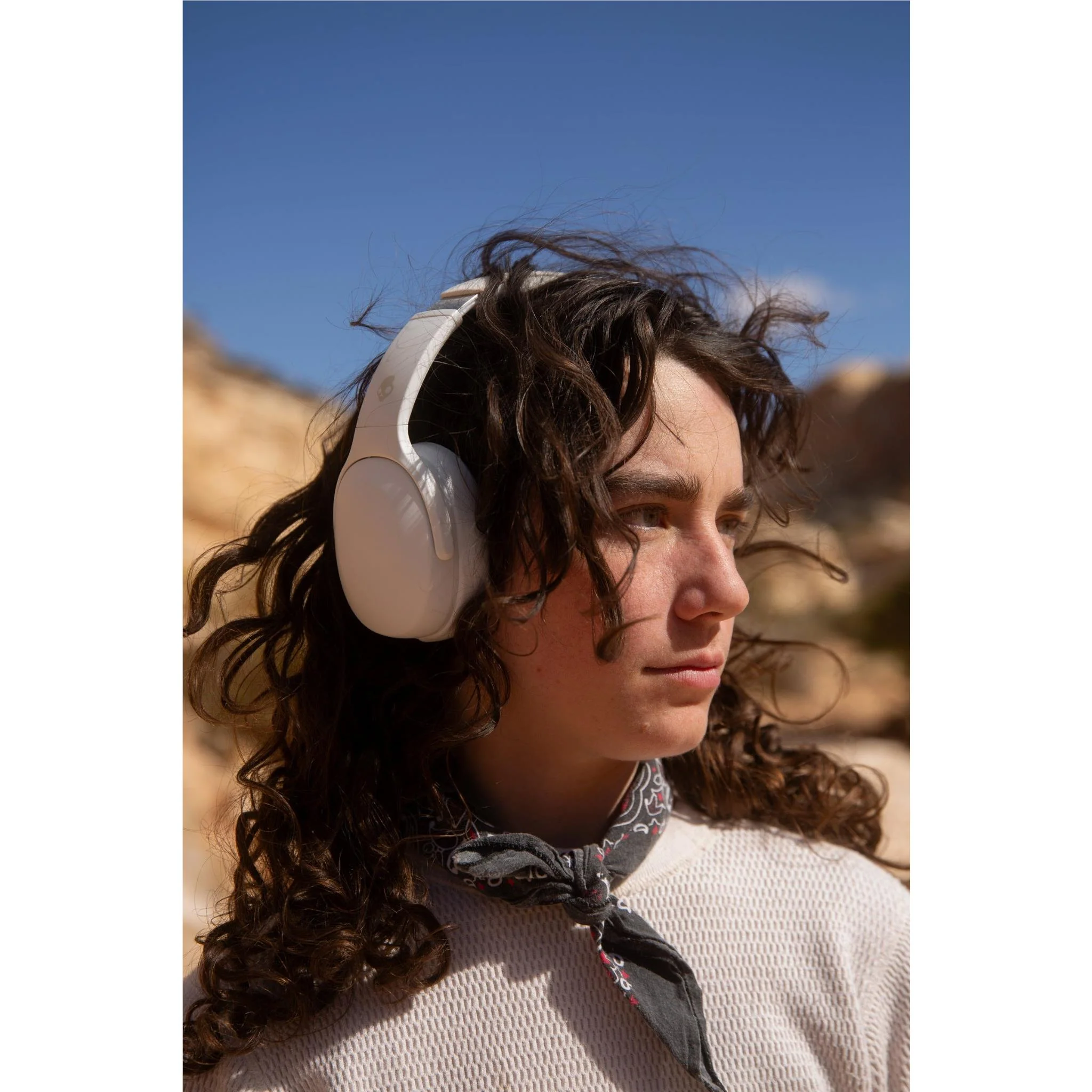 Skullcandy Crusher ANC 2 Wireless Over-Ear Headphones (Bone) - Image 8