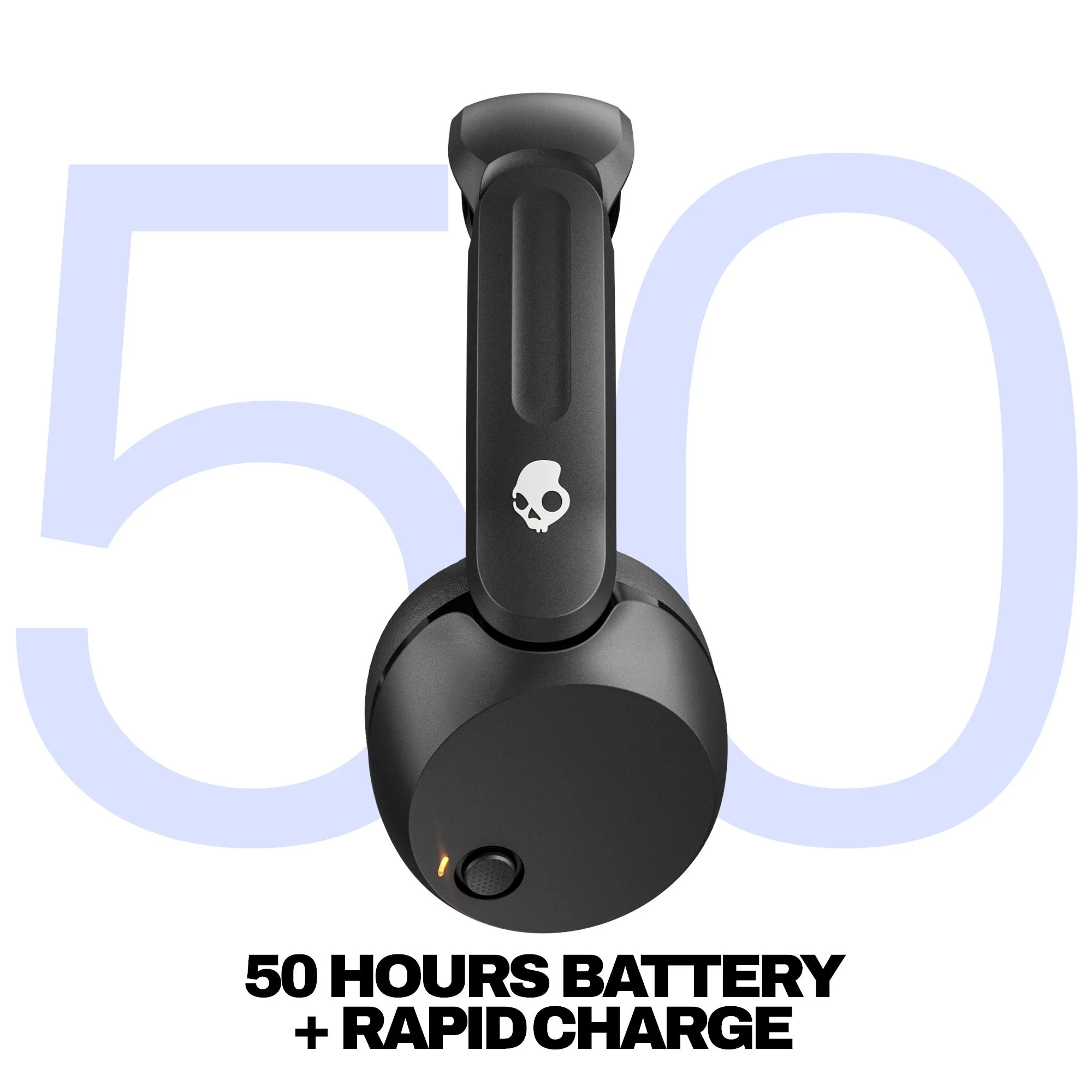 Skullcandy Icon 180 Wireless Over-ear Headphones (True Black) - Image 2