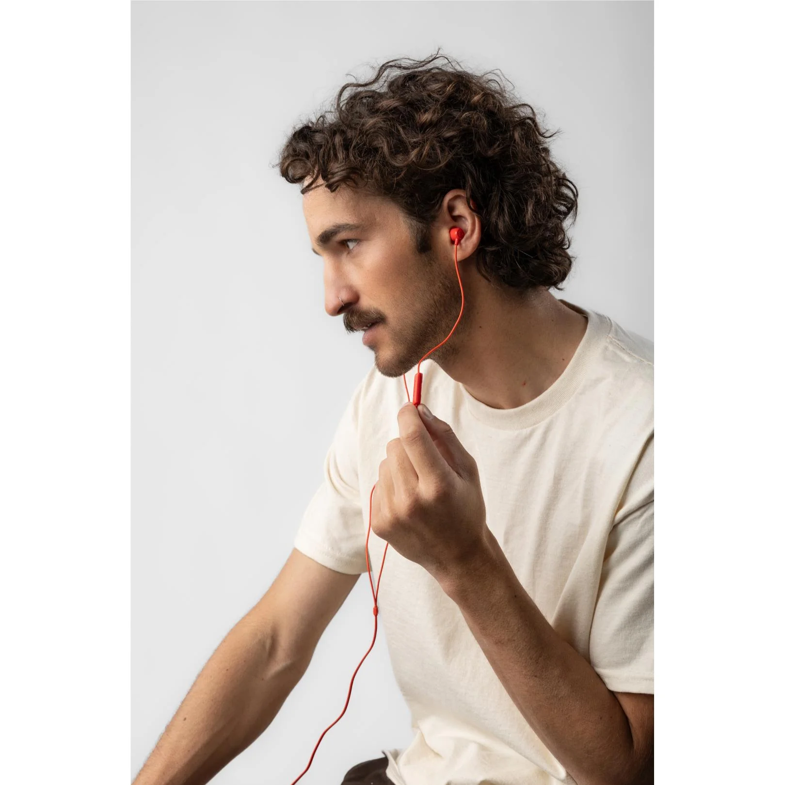 Skullcandy Jib USB-C Wired In-ear Headphones (Red) - Image 5