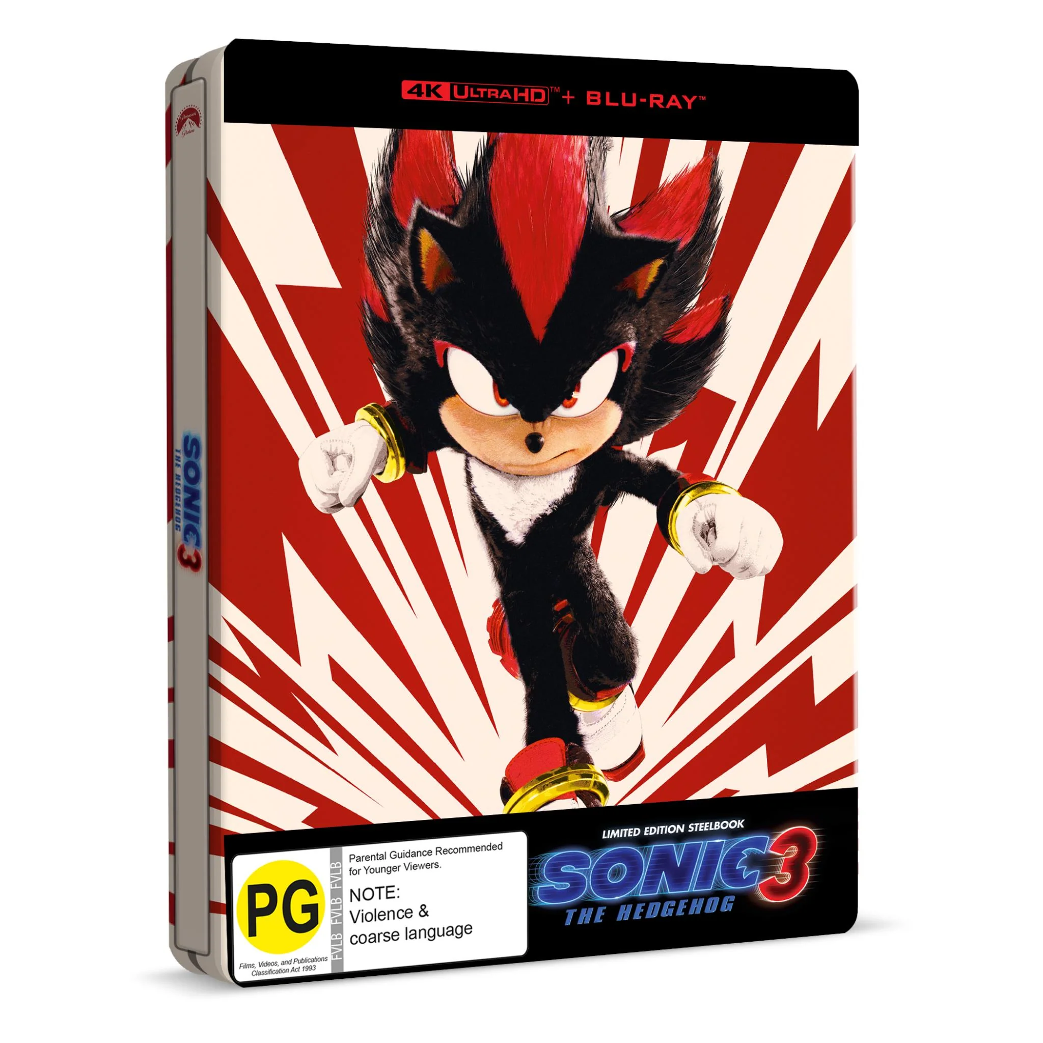 Sonic The Hedgehog 3 (Steelbook) - Image 2