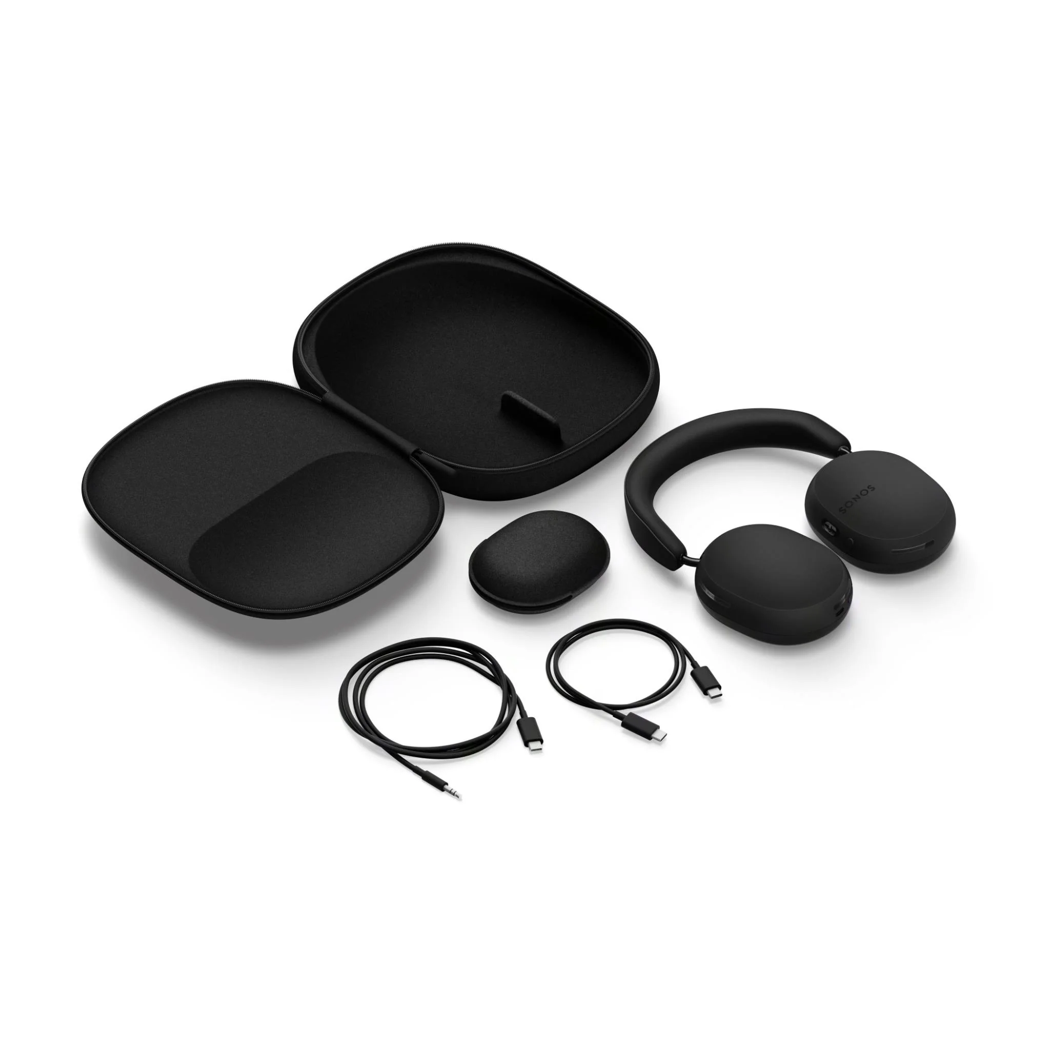 Sonos Ace Active Noise Cancelling Over-Ear Headphones (Black) - Image 6