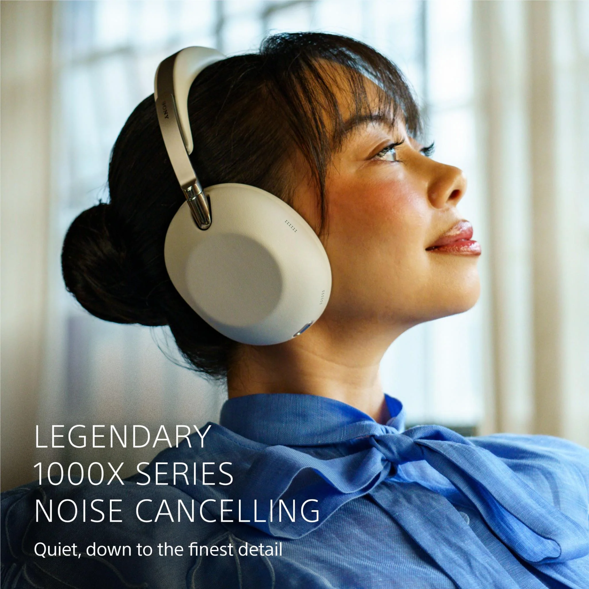 Sony 1000X THE COLLEXION Wireless Noise Cancelling Headphones (Platinum White) - Image 10