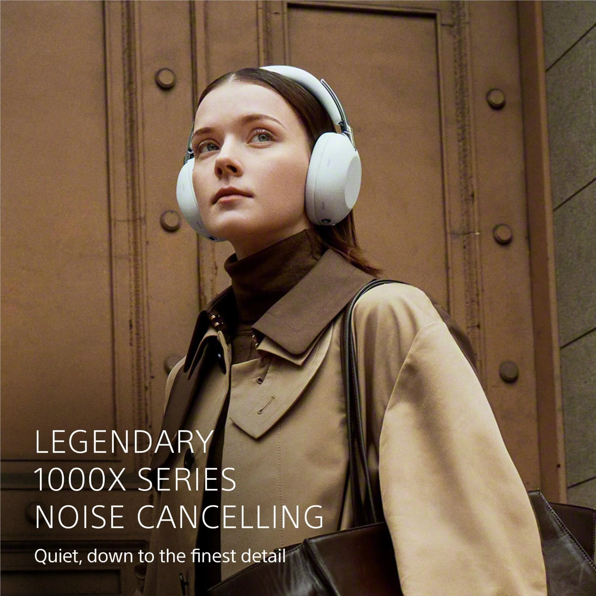 Sony 1000X THE COLLEXION Wireless Noise Cancelling Headphones (Platinum White) - Image 15
