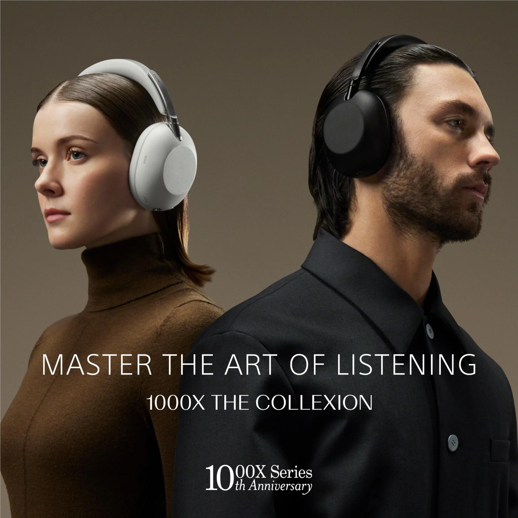 Sony 1000X THE COLLEXION Wireless Noise Cancelling Headphones (Platinum White) - Image 7