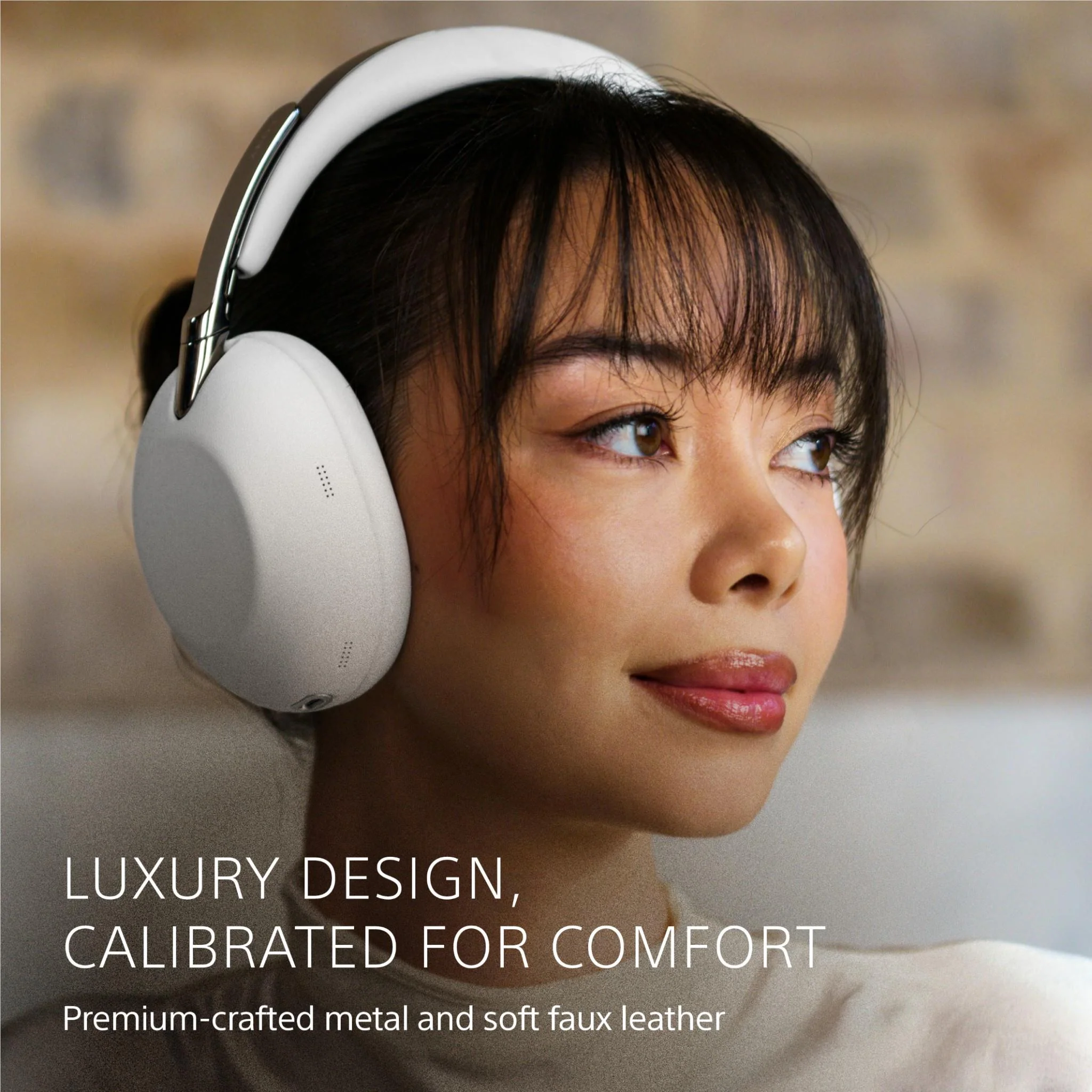 Sony 1000X THE COLLEXION Wireless Noise Cancelling Headphones (Platinum White) - Image 8