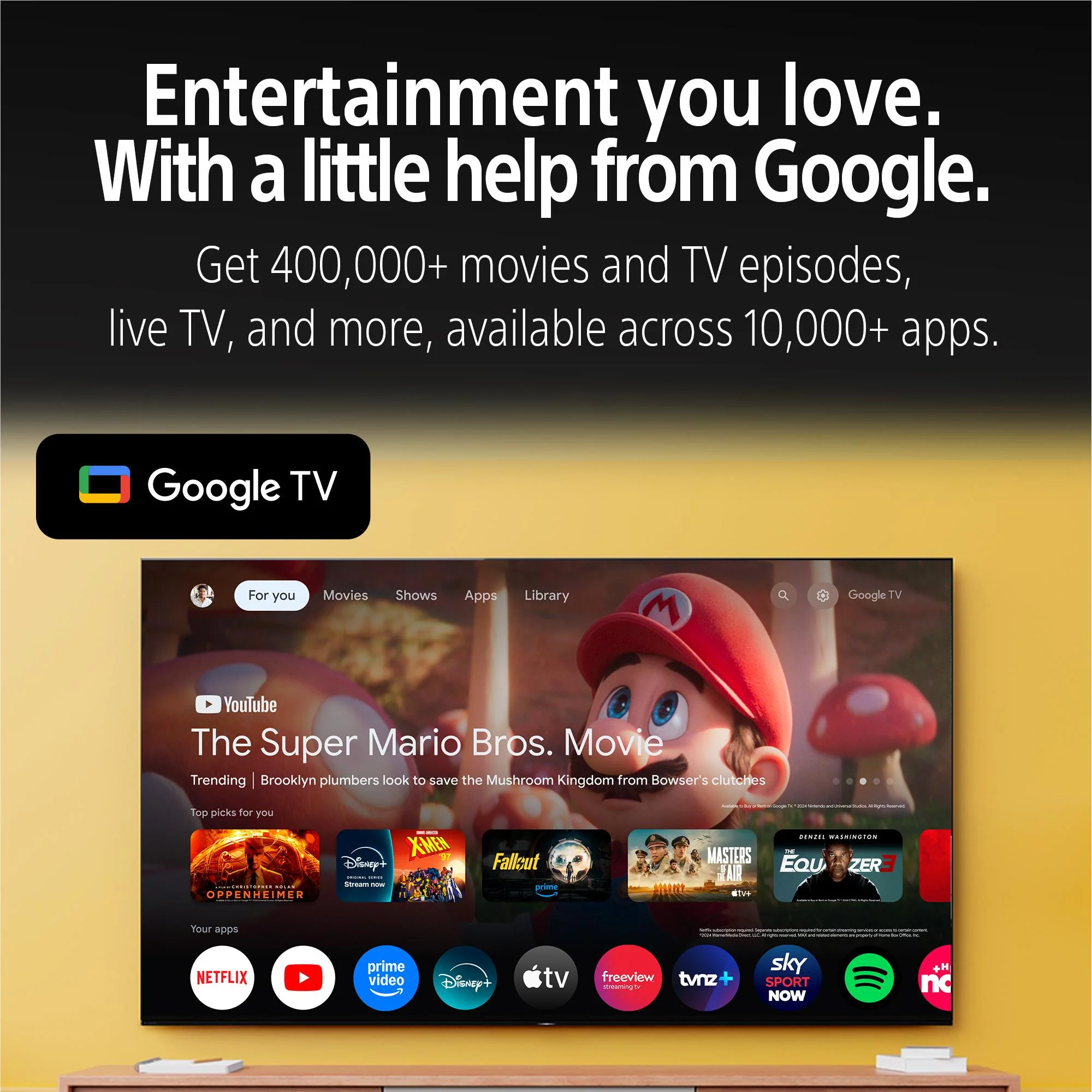 Sony 50" BRAVIA 2 II 4K LED Google TV [2026] - Image 2