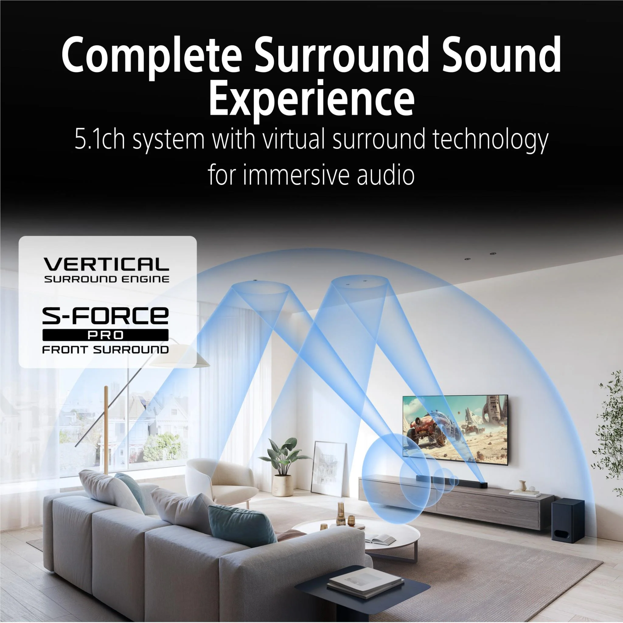 Sony BRAVIA Theatre Bar 6 Soundbar with Wireless Subwoofer - Image 8