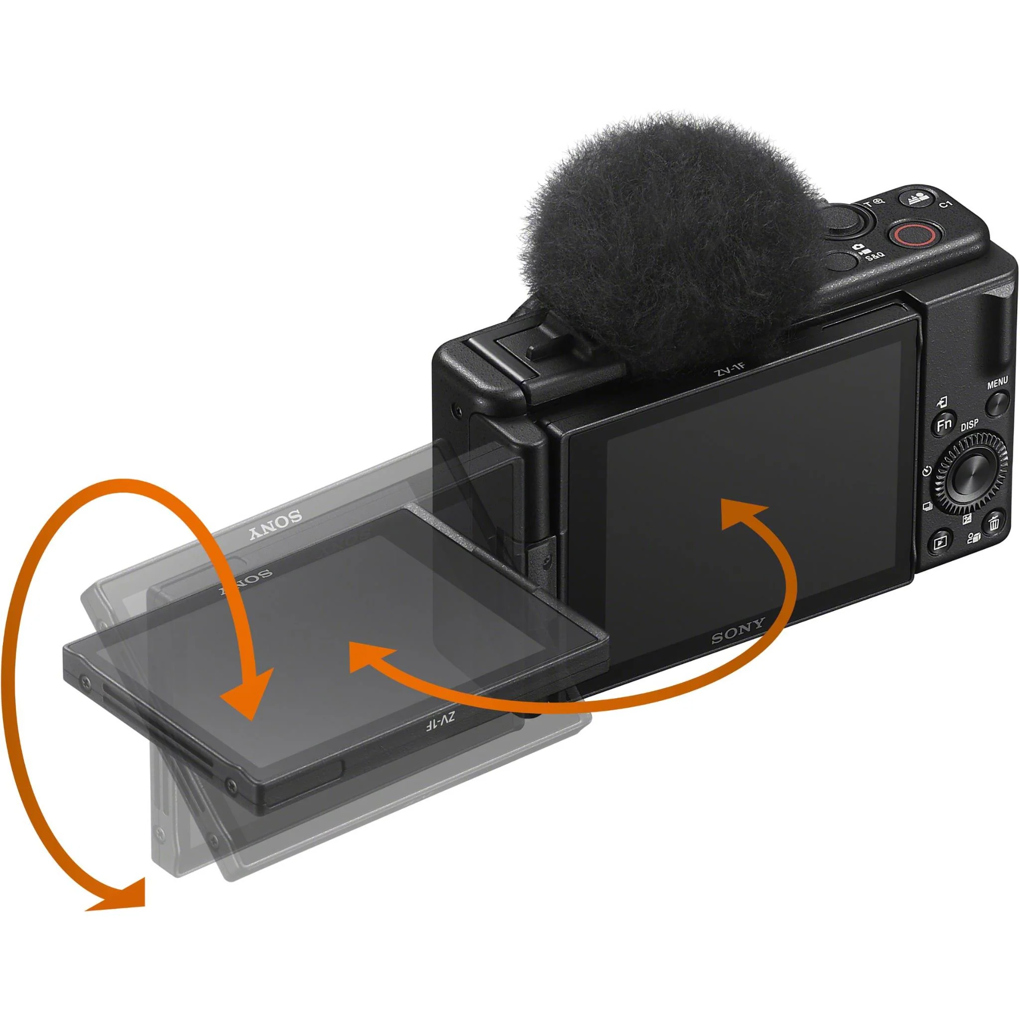 Sony CyberShot ZV-1F 4K Vlog Camera (Black) - Image 3