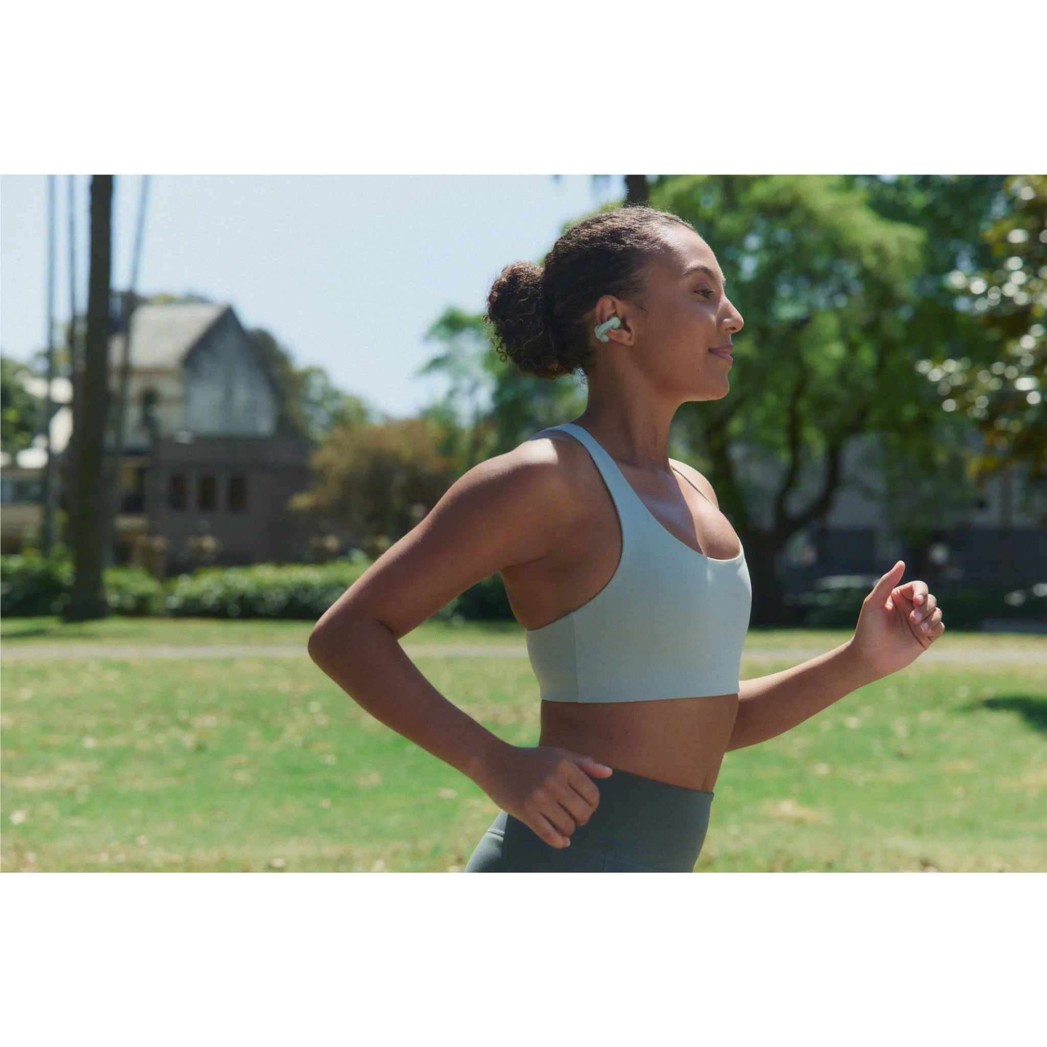 Sony LinkBuds Clip Truly Wireless Earbuds (Green) - Image 10