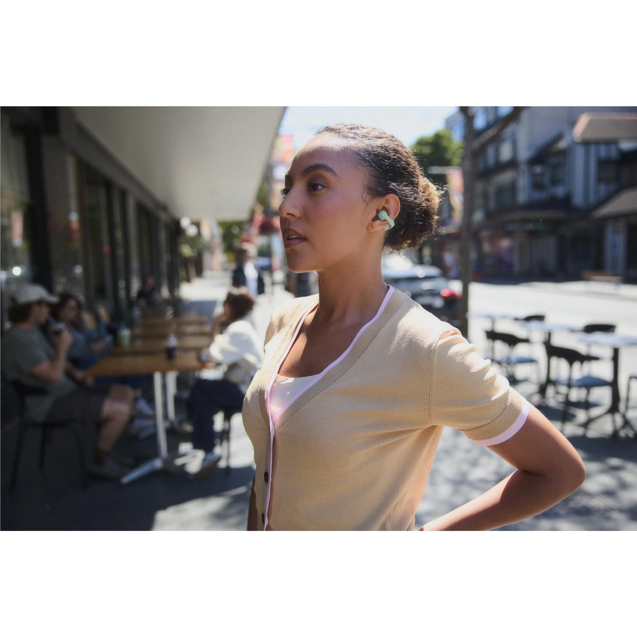 Sony LinkBuds Clip Truly Wireless Earbuds (Green) - Image 9