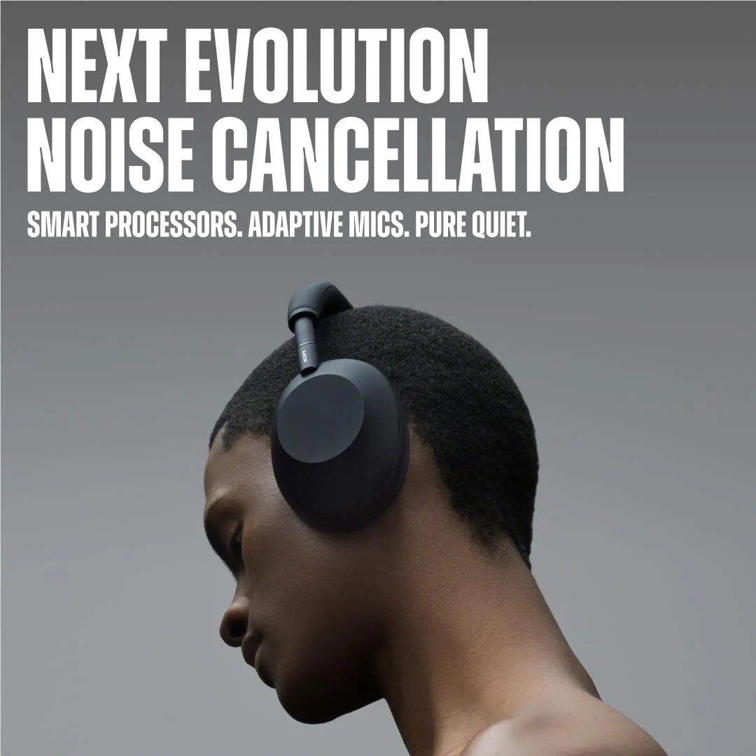 Sony WH-1000XM6 Premium Noise Cancelling Over-Ear Headphones (Sandstone) - Image 6