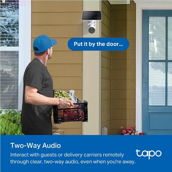 Tapo C410 Solar-Powered Security Camera Kit V2 (3-Pack) - Image 13