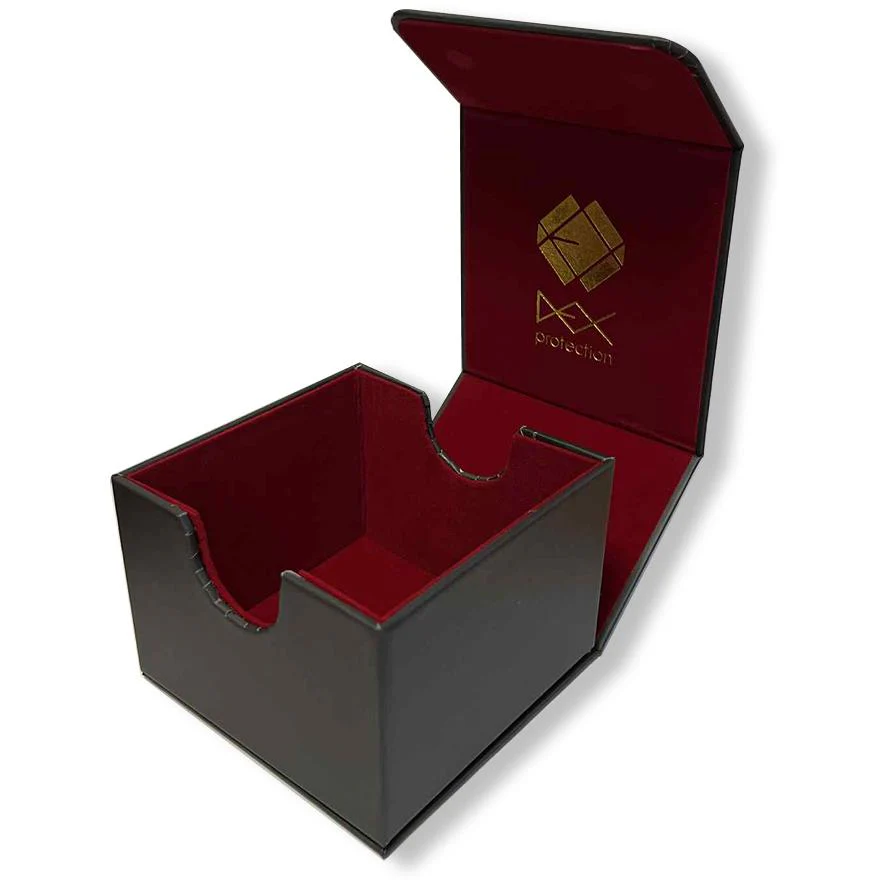 Dex Protection/Geek Culture Side Loading Deck Box [133ct] (Black) - Image 2