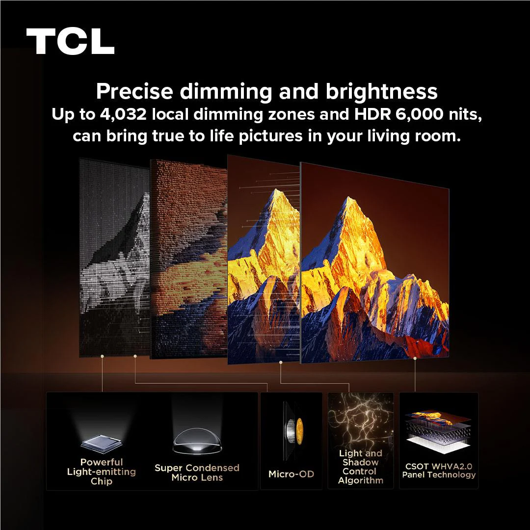 TCL 65" C8L Premium SQD-Mini LED Google TV 4K UHD [2026] - Image 6