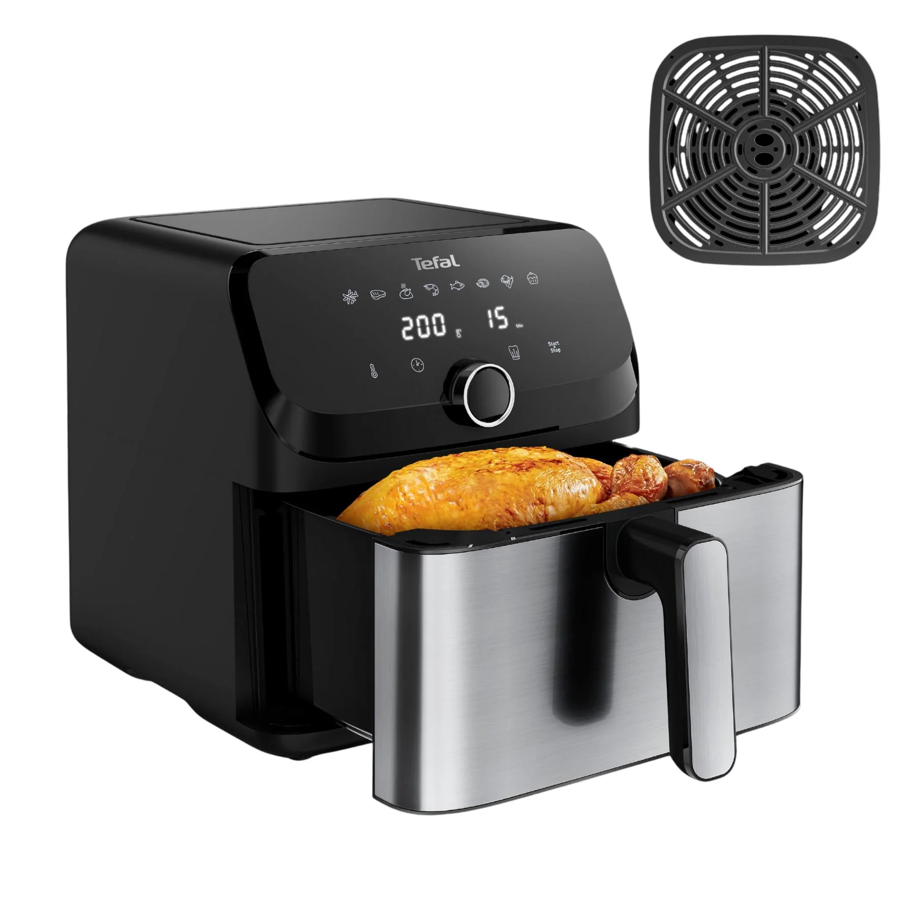Tefal EY855D Easy Fry Mega 7.5L Air Fryer - Image 10
