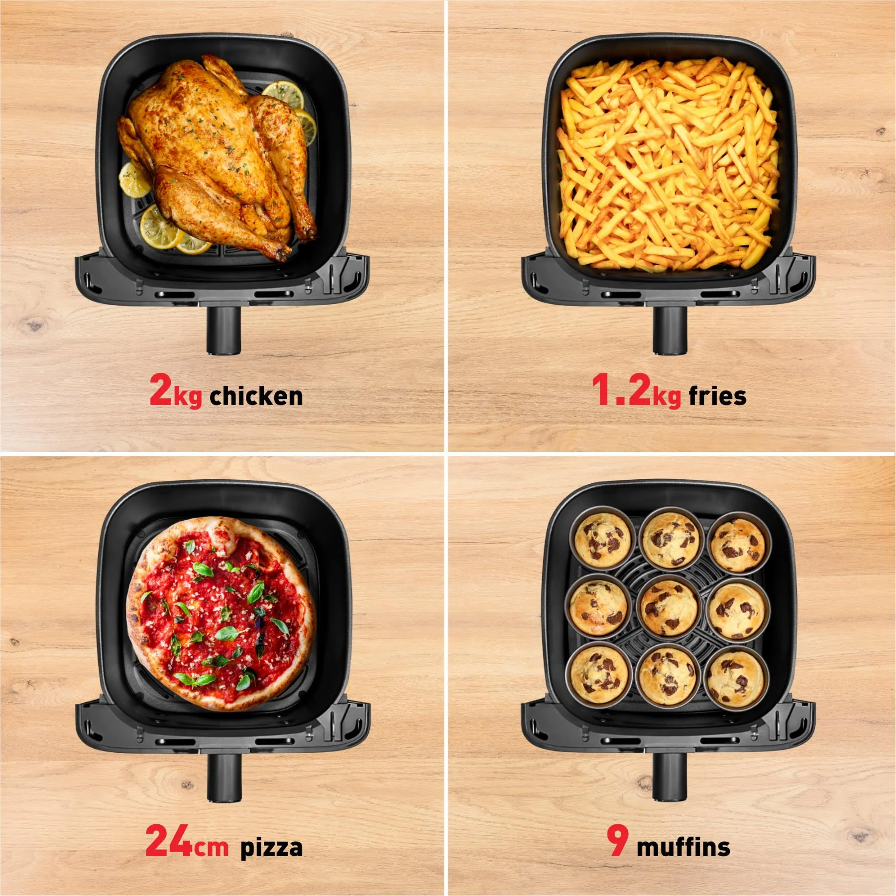 Tefal EY855D Easy Fry Mega 7.5L Air Fryer - Image 3