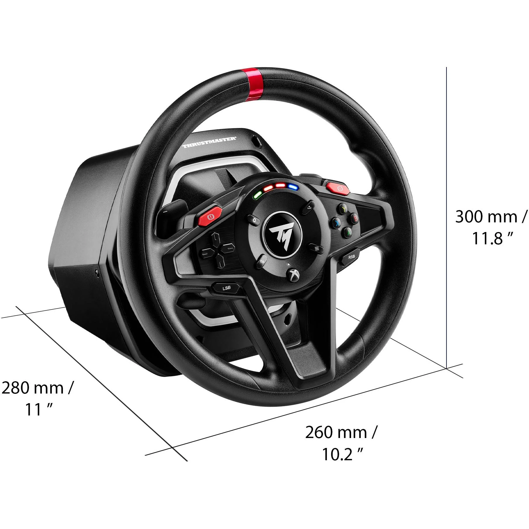 Thrustmaster T128 Force Feedback Racing Wheel with Magnetic Pedals for Xbox - Image 5