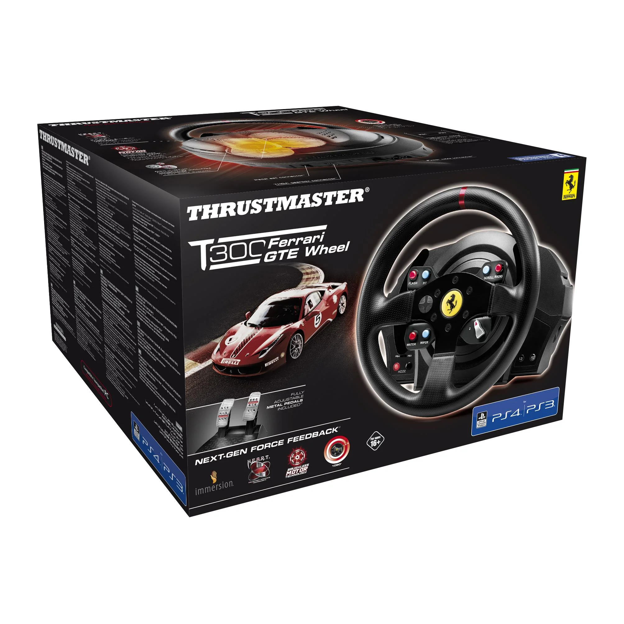Thrustmaster T300 Ferrari GTE Racing Wheel - Image 5