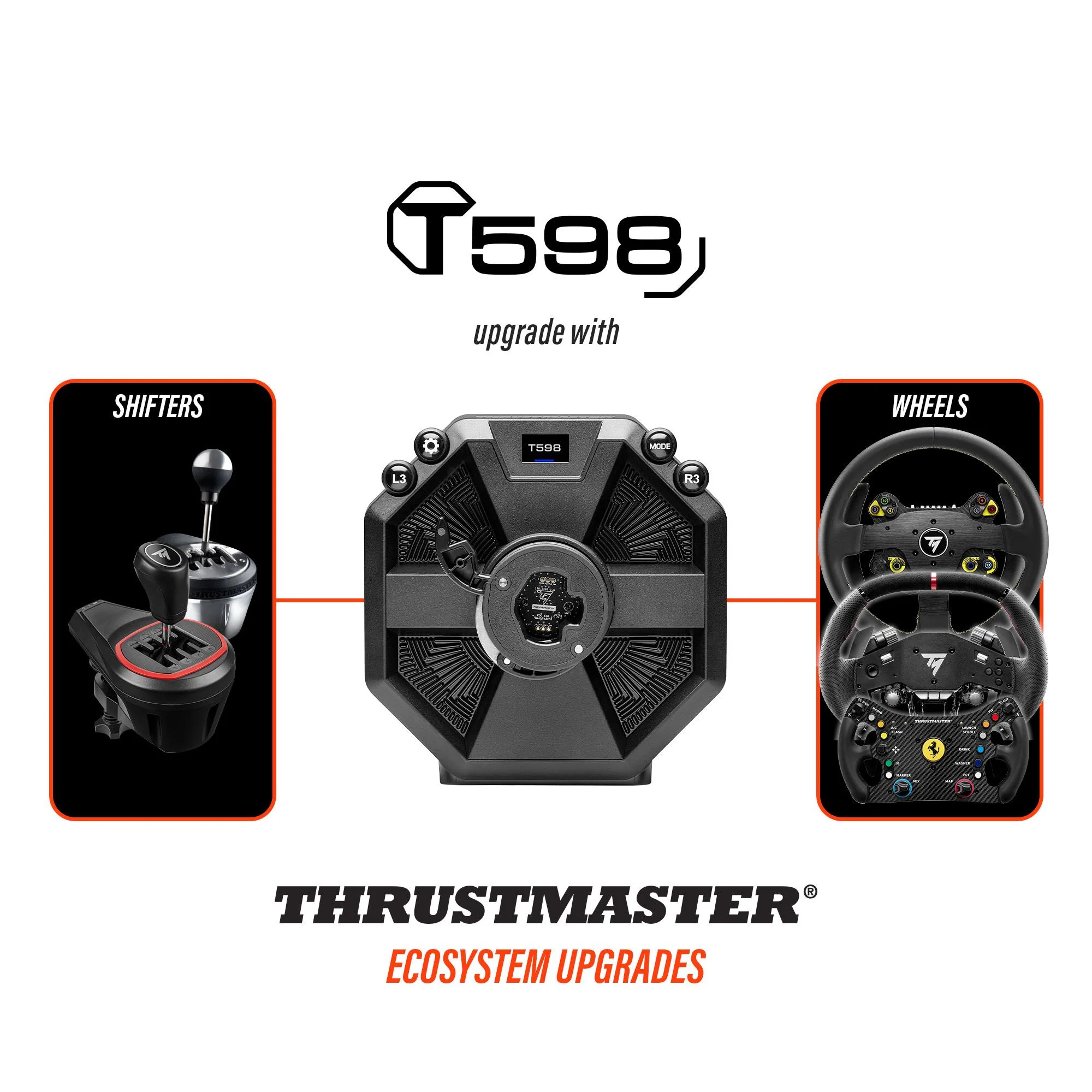 Thrustmaster T598 Direct Axial Drive Force Feedback Racing Wheel for PlayStation & PC - Image 7